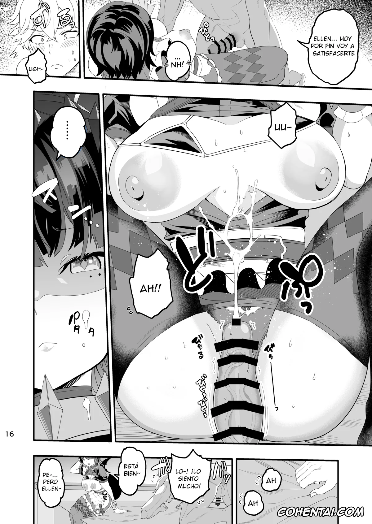 Zenless Zone Zero xxx, Ellen Joe xxx, Wise xxx, Maguro janakute Same dakara! (Zenless Zone Zero), pagina 16