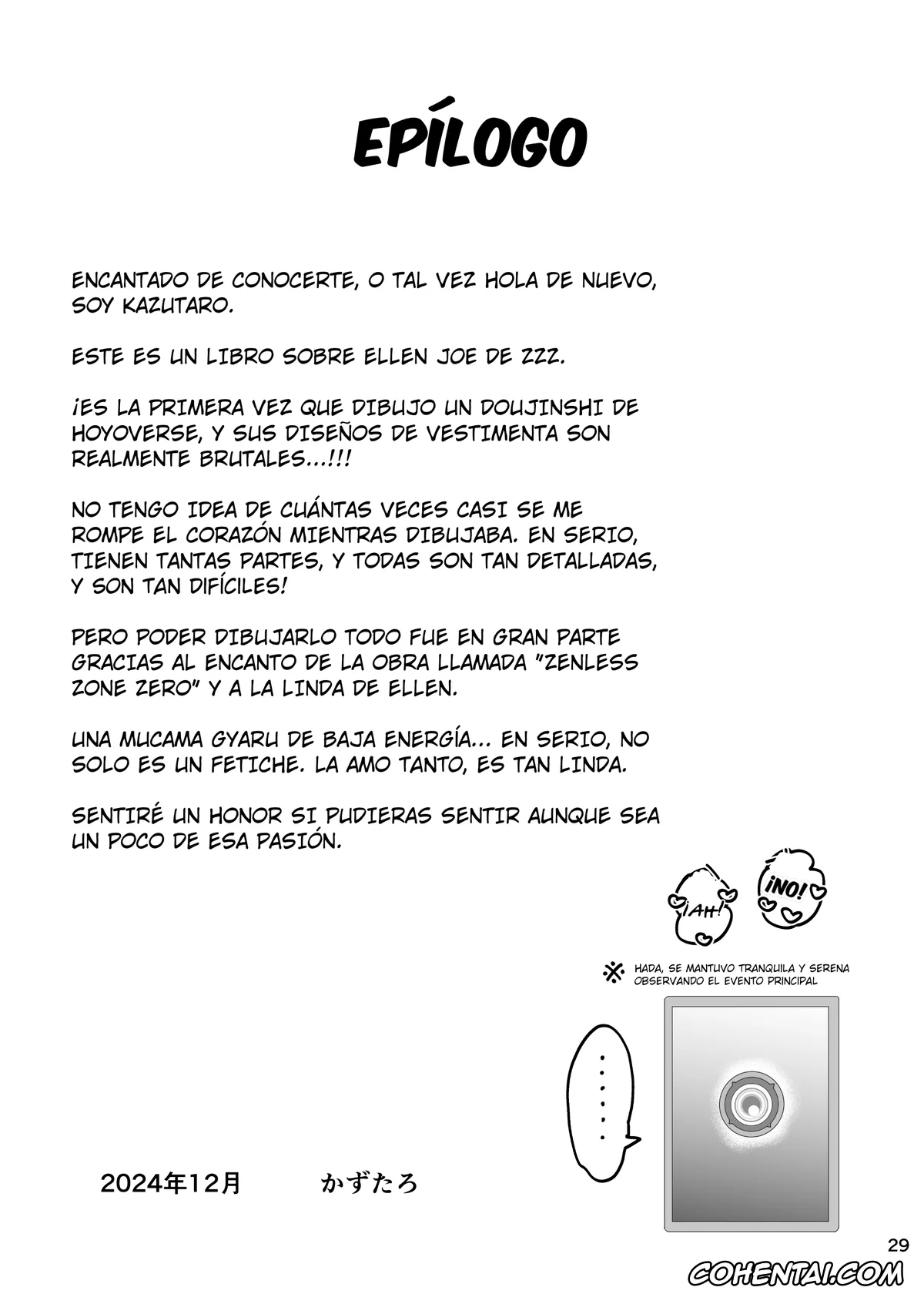 Zenless Zone Zero porno, Ellen Joe porno, Wise porno, Maguro janakute Same dakara! (Zenless Zone Zero), pagina 29