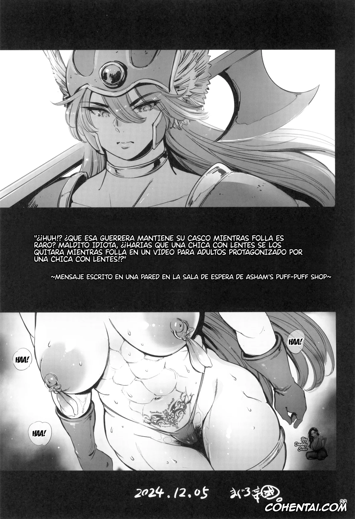 Dragon Quest xxx, Warrior xxx, Geneki Onna Senshi to Yareru Sabaku no Kuni no Yoru no Yado (Dragon Quest III), pagina 22