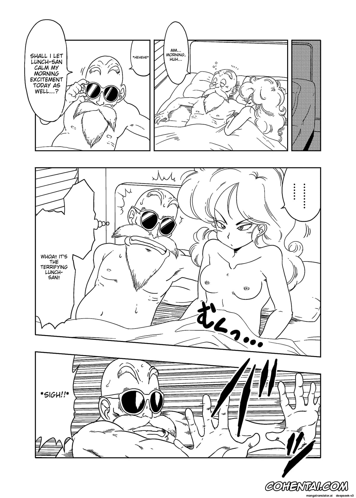 Dragon Ball porno, Lunch porno, Master Roshi porno, DB-X Kame Sennin x Lunch Hen (Dragon Ball Z), pagina 17