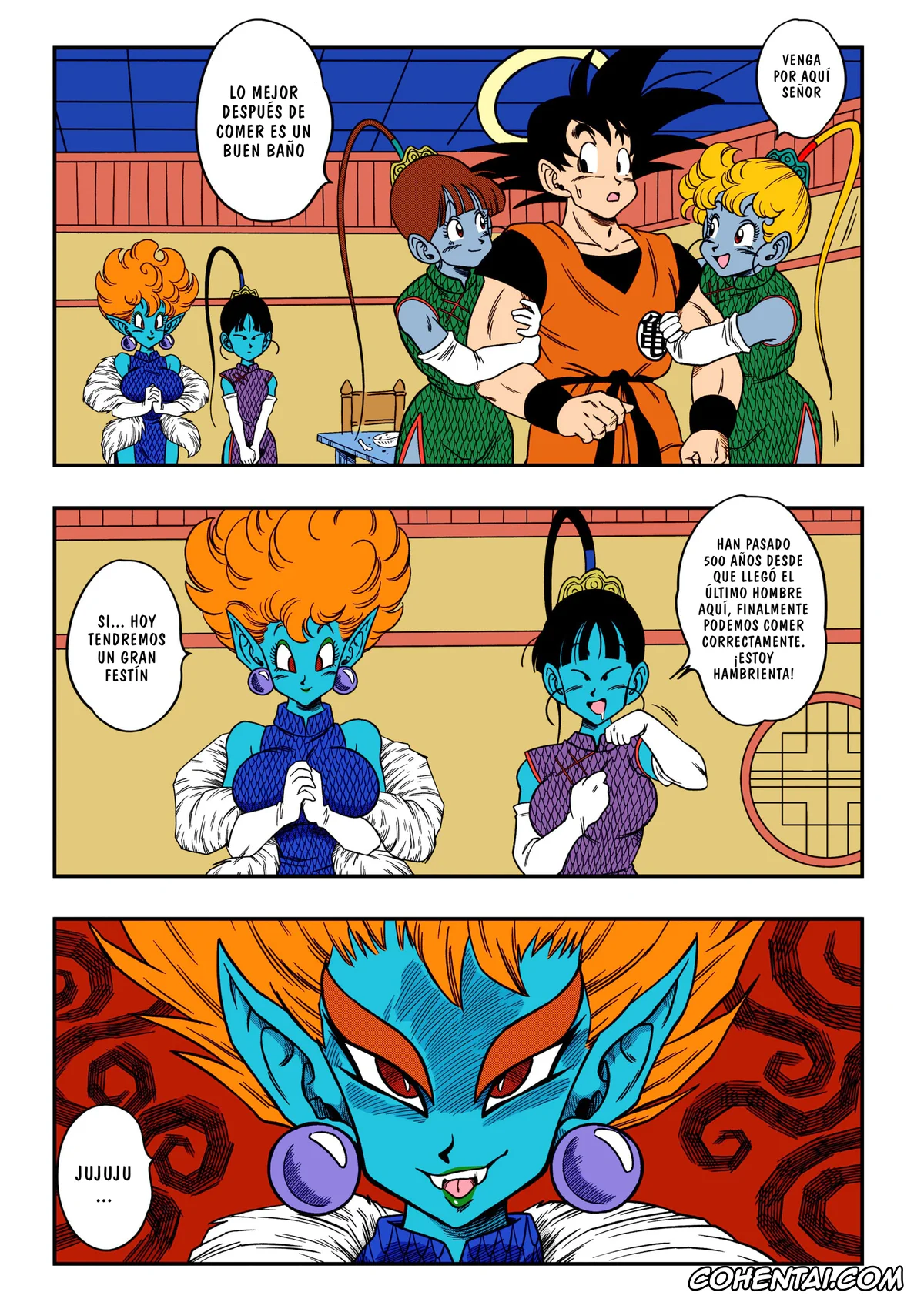 Dragon Ball Z hentai, Son Goku hentai, Paradise or Hell?! Snake Princess’s Hospitality (Dragon Ball Z), pagina 6