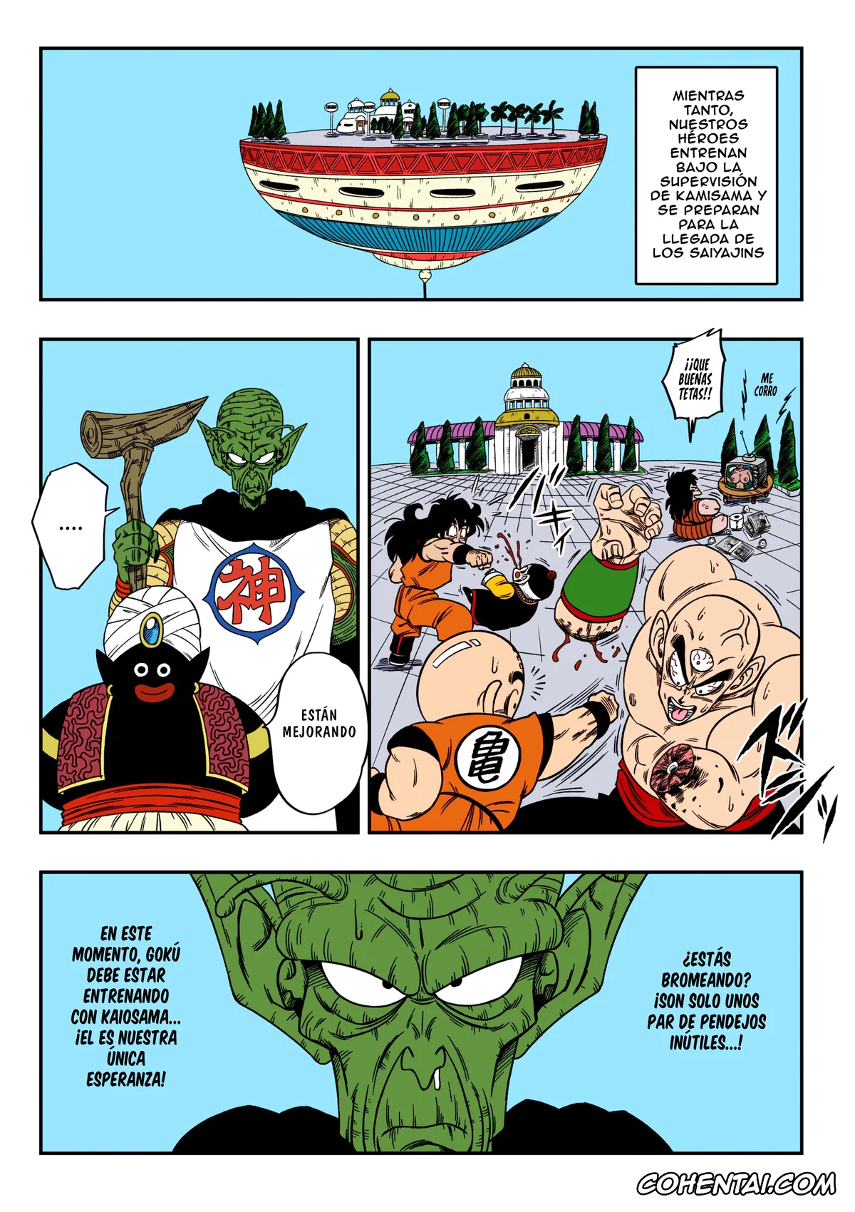 Dragon Ball Z hentai, Son Goku hentai, Paradise or Hell?! Snake Princess’s Hospitality (Dragon Ball Z), pagina 18