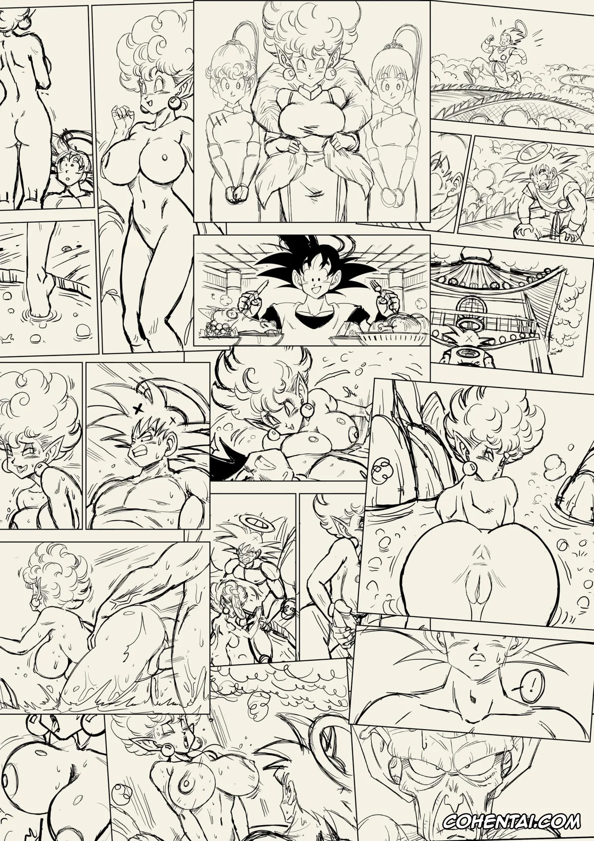 Dragon Ball Z porno, Son Goku porno, Paradise or Hell?! Snake Princess’s Hospitality (Dragon Ball Z), pagina 26