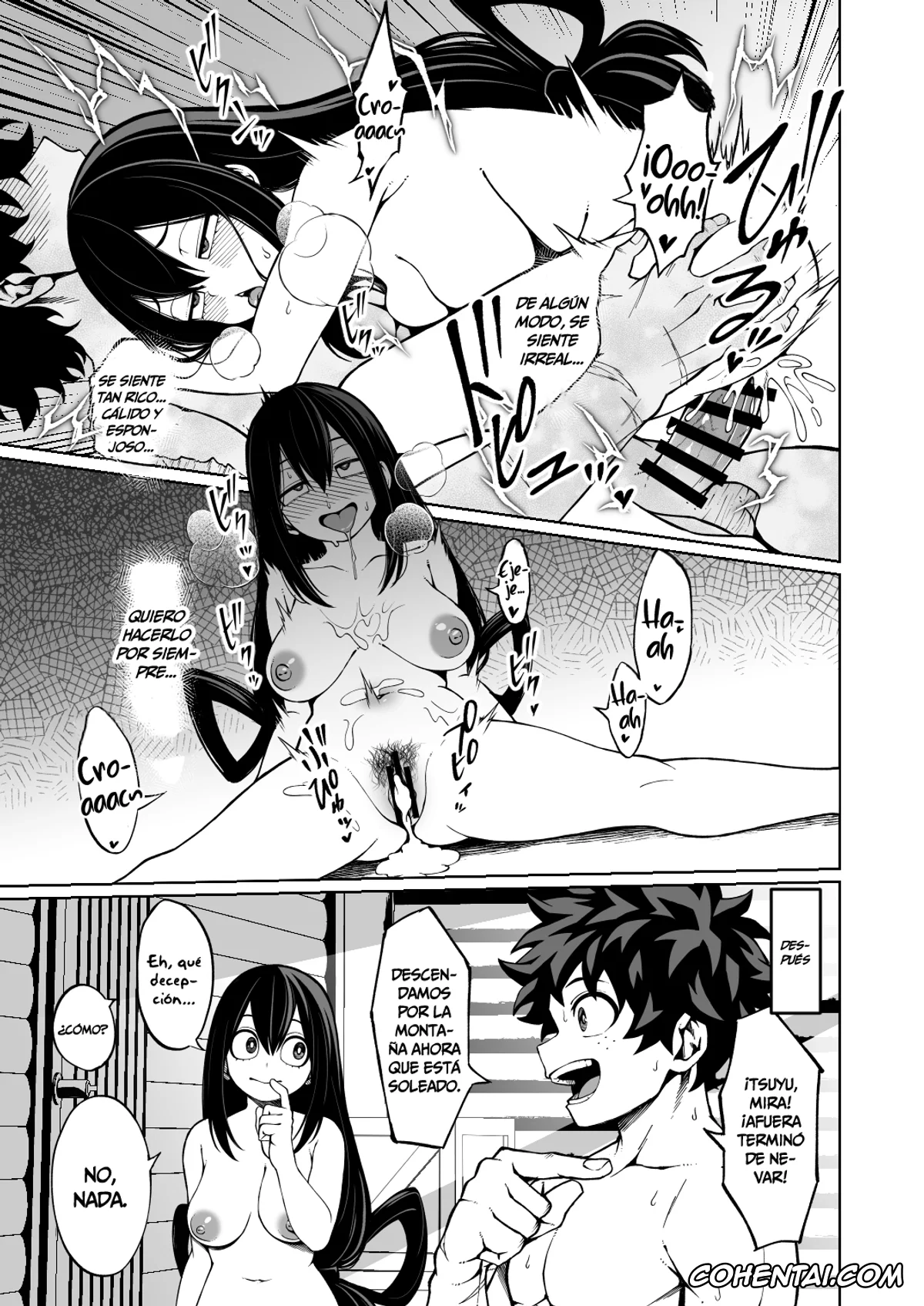 My Hero Academia | Boku No Hero Academia xxx, Izuku Midoriya xxx, Tsuyu Asui xxx, Wakeau Taion (Boku no Hero Academia), pagina 4