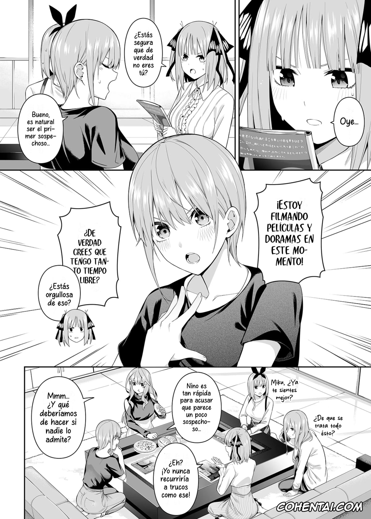 Gotoubun No Hanayome | The Quintessential Quintuplets hentai, Ichika Nakano hentai, 1/5 no Renai Kanjou (Gotoubun no Hanayome), pagina 6