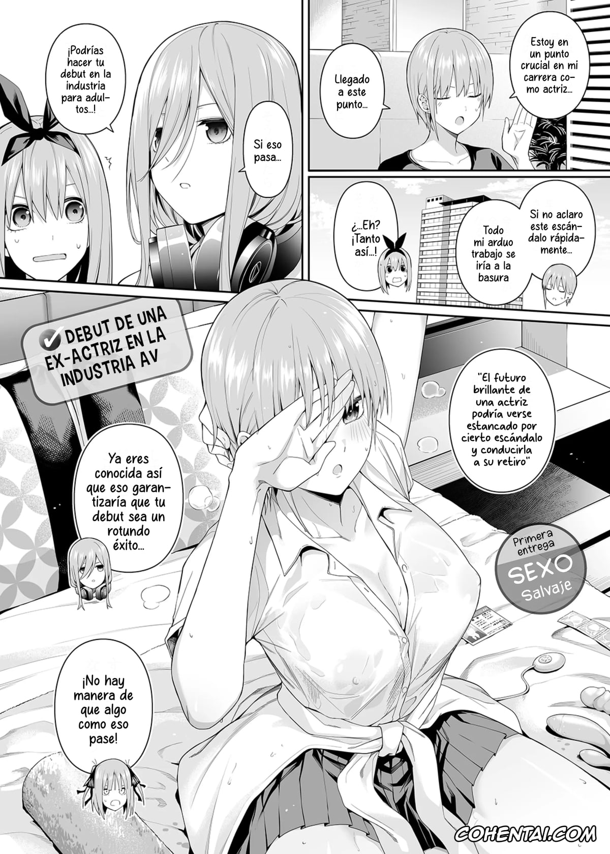 Gotoubun No Hanayome | The Quintessential Quintuplets porno, Ichika Nakano porno, 1/5 no Renai Kanjou (Gotoubun no Hanayome), pagina 8