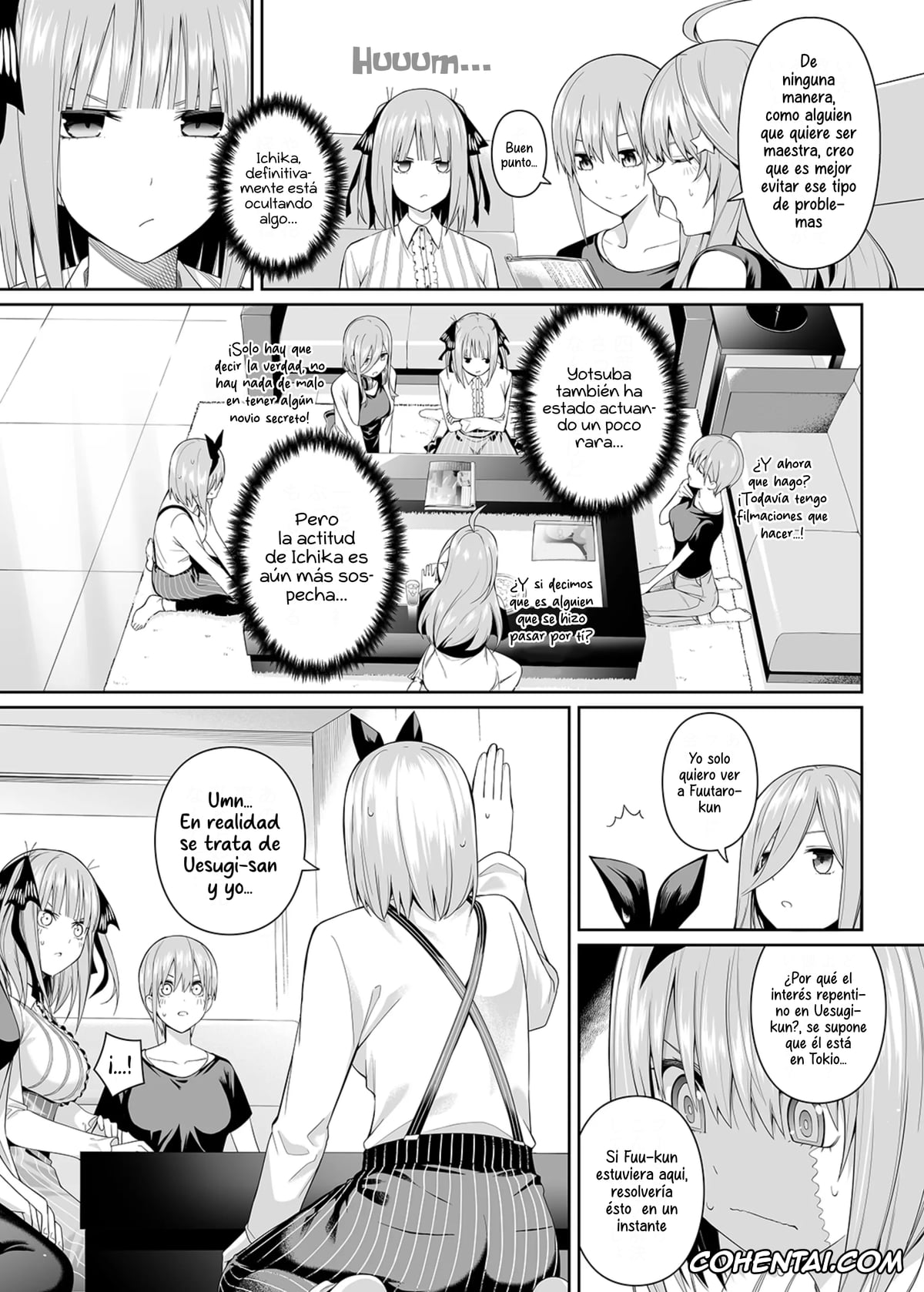 Gotoubun No Hanayome | The Quintessential Quintuplets porno, Ichika Nakano porno, 1/5 no Renai Kanjou (Gotoubun no Hanayome), pagina 11