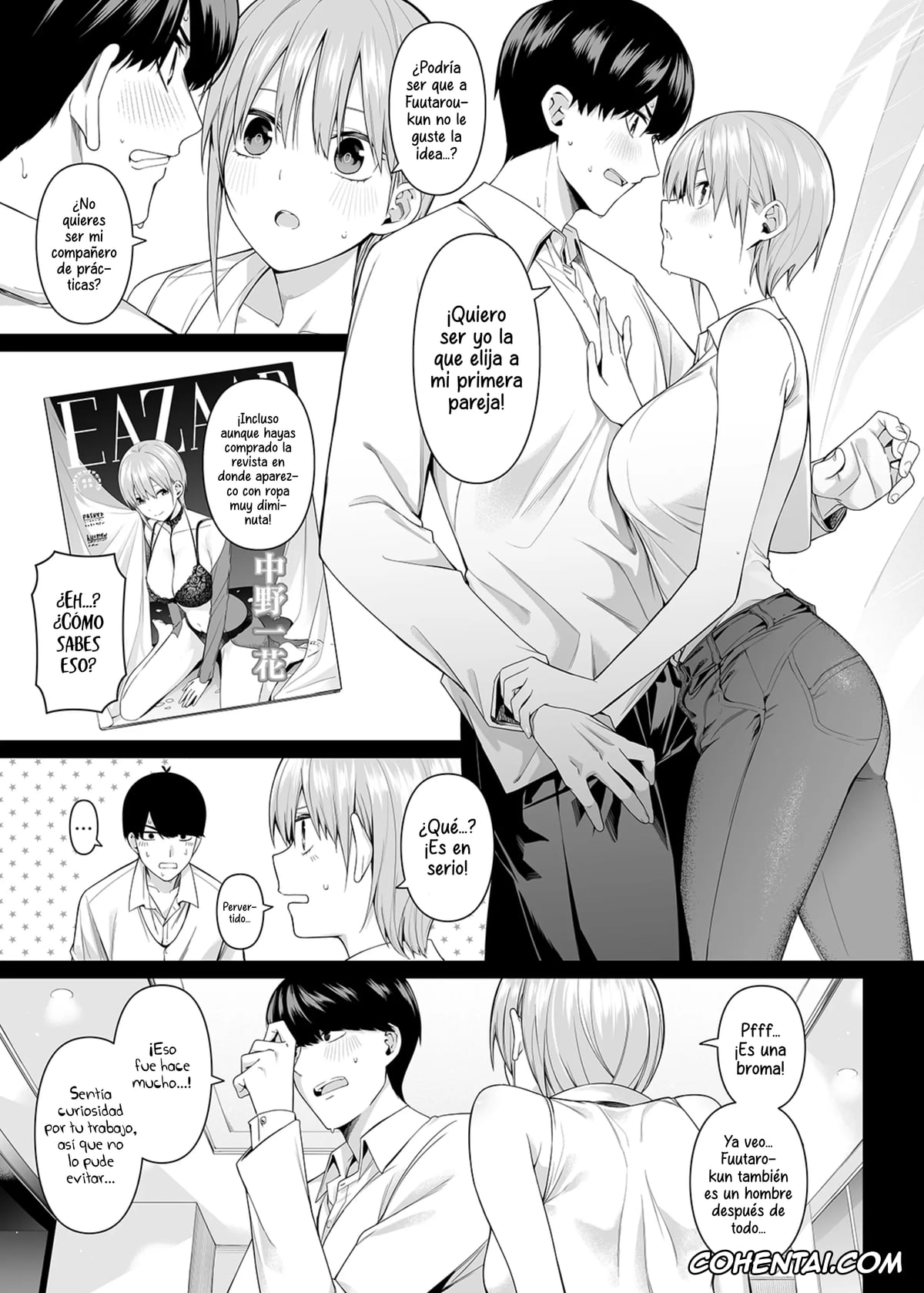 Gotoubun No Hanayome | The Quintessential Quintuplets hentai, Ichika Nakano hentai, 1/5 no Renai Kanjou (Gotoubun no Hanayome), pagina 21