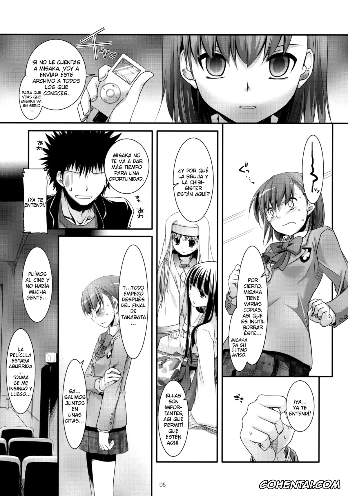 Toaru Project xxx, Agnese Sanctis xxx, Aisa Himegami xxx, Hyouka Kazakiri xxx, Index Librorum Prohibitorum xxx, Itsuwa xxx, Kaori Kanzaki xxx, Mikoto Misaka xxx, Orsola Aquinas xxx, D.L. Action 47 (Toaru Majutsu no Index), pagina 4