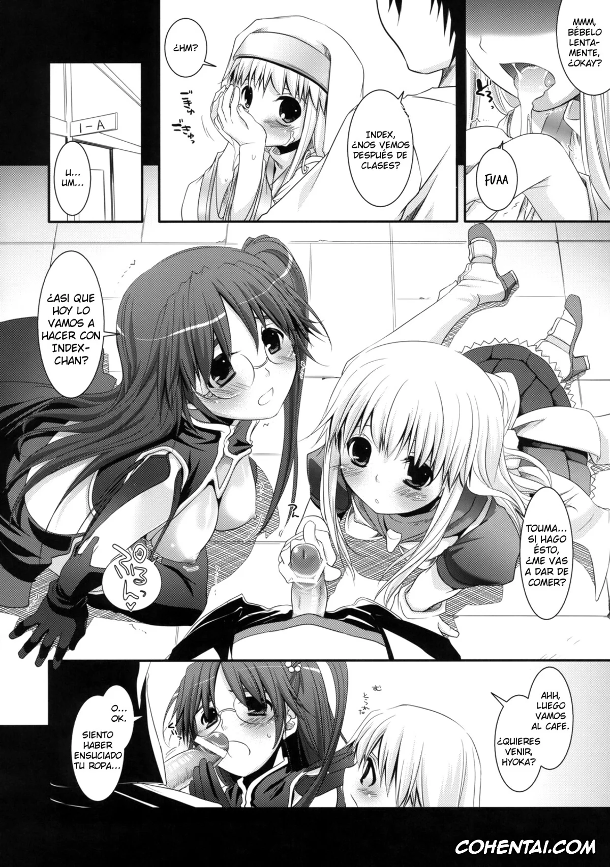 Toaru Project hentai, Agnese Sanctis hentai, Aisa Himegami hentai, Hyouka Kazakiri hentai, Index Librorum Prohibitorum hentai, Itsuwa hentai, Kaori Kanzaki hentai, Mikoto Misaka hentai, Orsola Aquinas hentai, D.L. Action 47 (Toaru Majutsu no Index), pagina 15