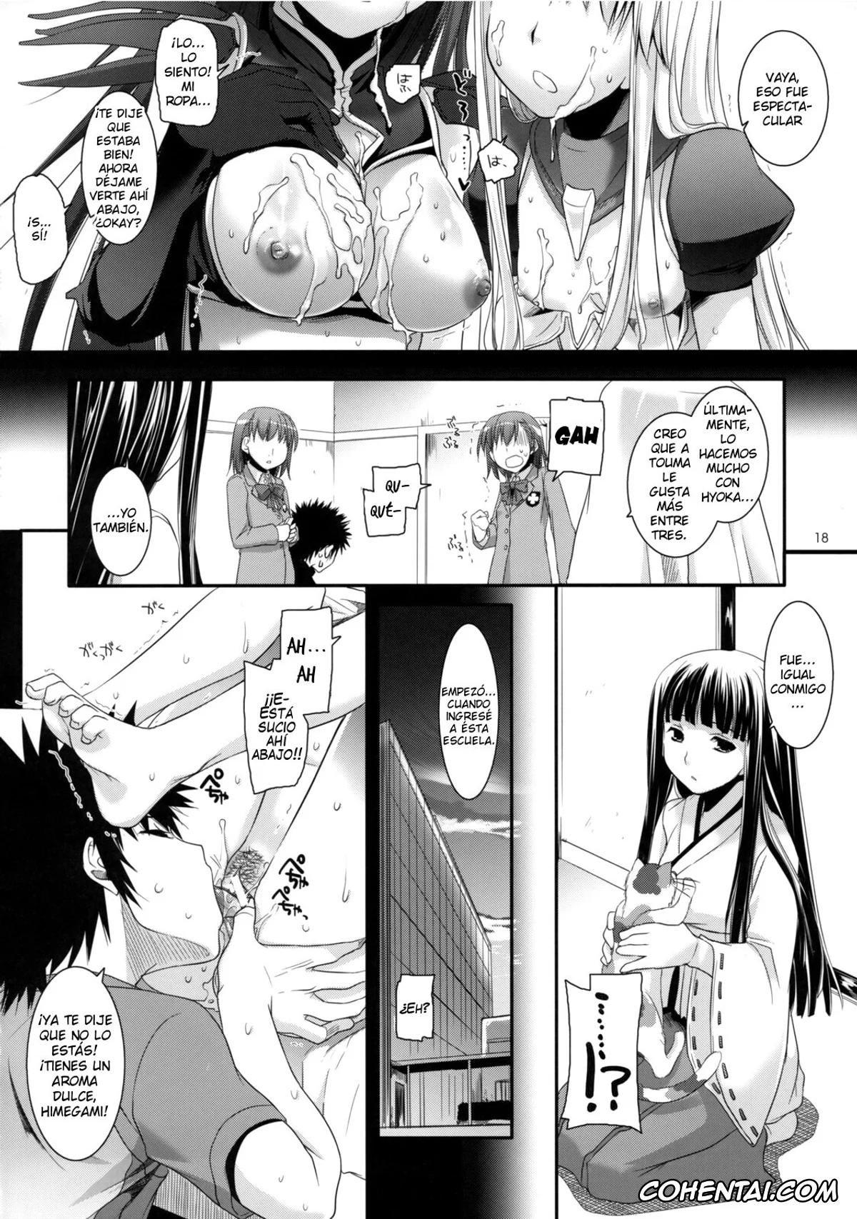 Toaru Project porno, Agnese Sanctis porno, Aisa Himegami porno, Hyouka Kazakiri porno, Index Librorum Prohibitorum porno, Itsuwa porno, Kaori Kanzaki porno, Mikoto Misaka porno, Orsola Aquinas porno, D.L. Action 47 (Toaru Majutsu no Index), pagina 17