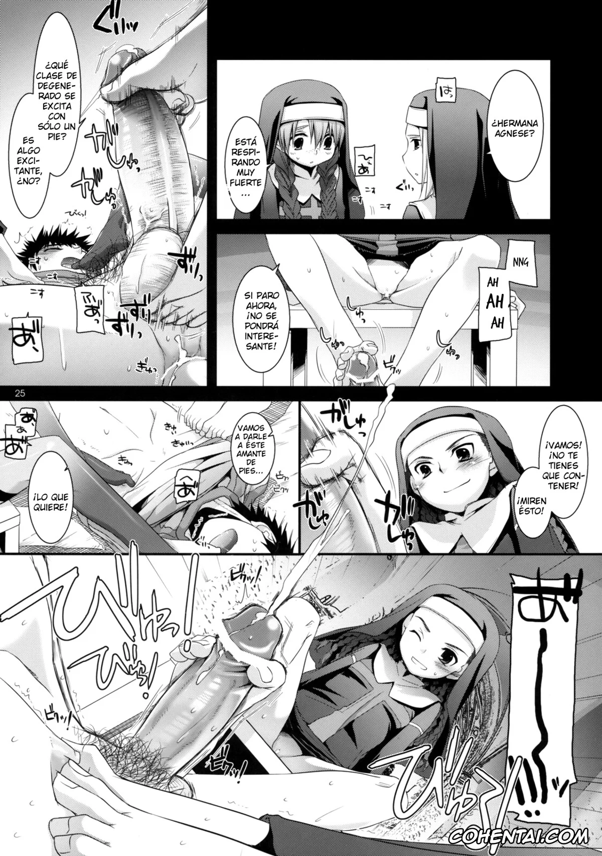 Toaru Project hentai, Agnese Sanctis hentai, Aisa Himegami hentai, Hyouka Kazakiri hentai, Index Librorum Prohibitorum hentai, Itsuwa hentai, Kaori Kanzaki hentai, Mikoto Misaka hentai, Orsola Aquinas hentai, D.L. Action 47 (Toaru Majutsu no Index), pagina 24