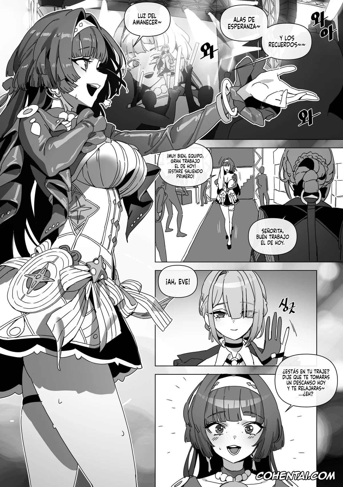 Zenless Zone Zero porno, Astra Yao porno, Evelyn Chevalier porno, ZZZ ~The right to protect the starlight~ (Zenless Zone Zero), pagina 2