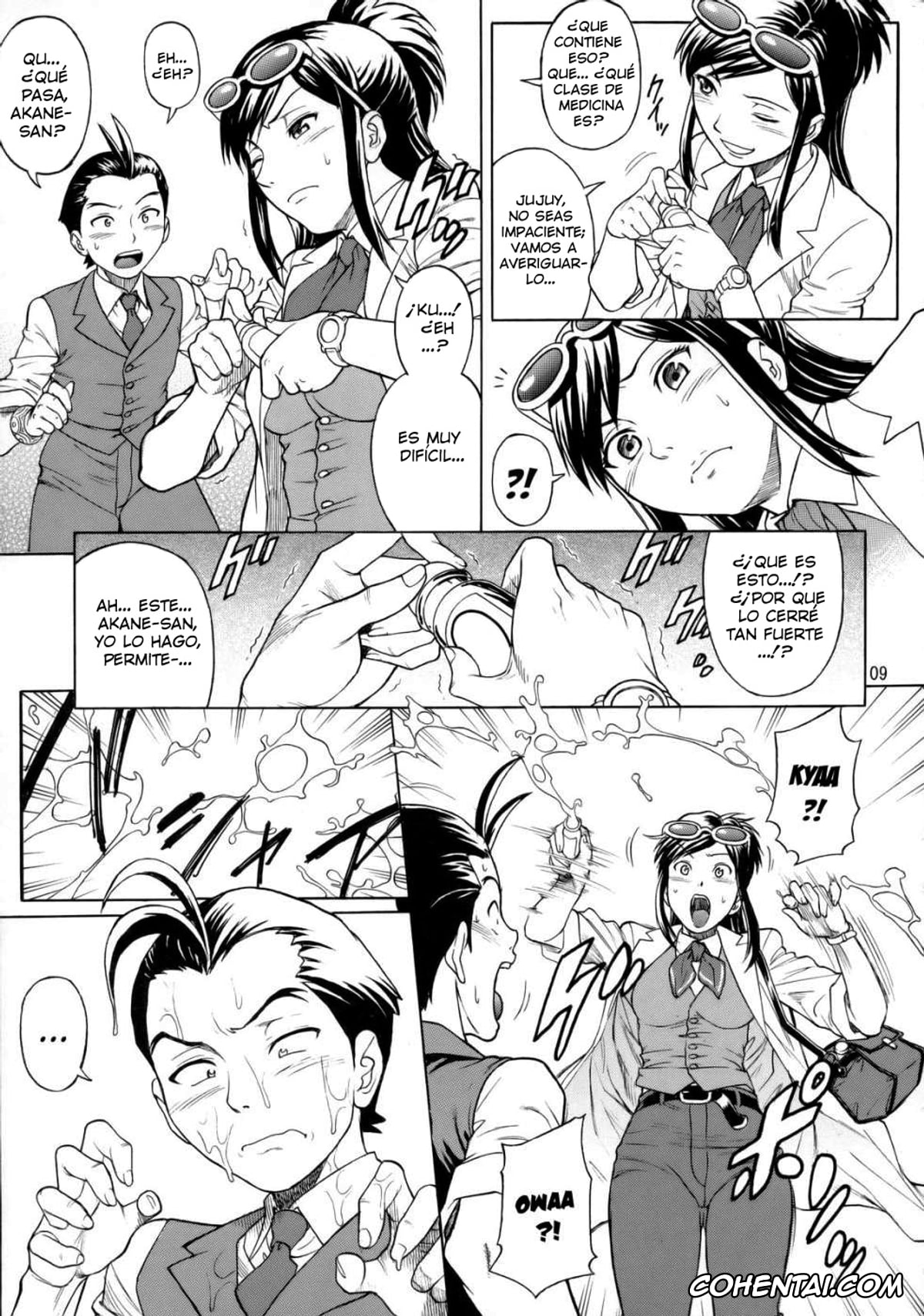 Ace Attorney | Gyakuten Saiban porno, Apollo Justice porno, Ema Skye | Akane Houzuki porno, Trucy Wright porno, LOVE JUNKIE (Gyakuten Saiban), pagina 8