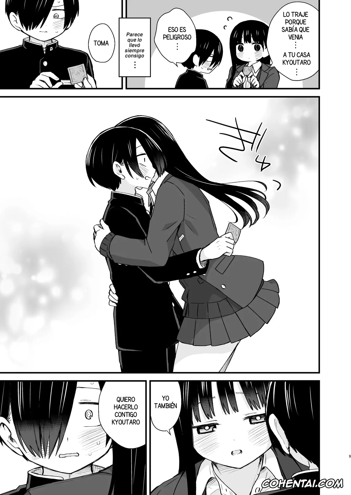 Boku no Kokoro no Yabai Yatsu hentai, Anna Yamada hentai, Kyoutarou Ichikawa hentai, Chigiri (Boku no Kokoro no Yabai Yatsu), pagina 9