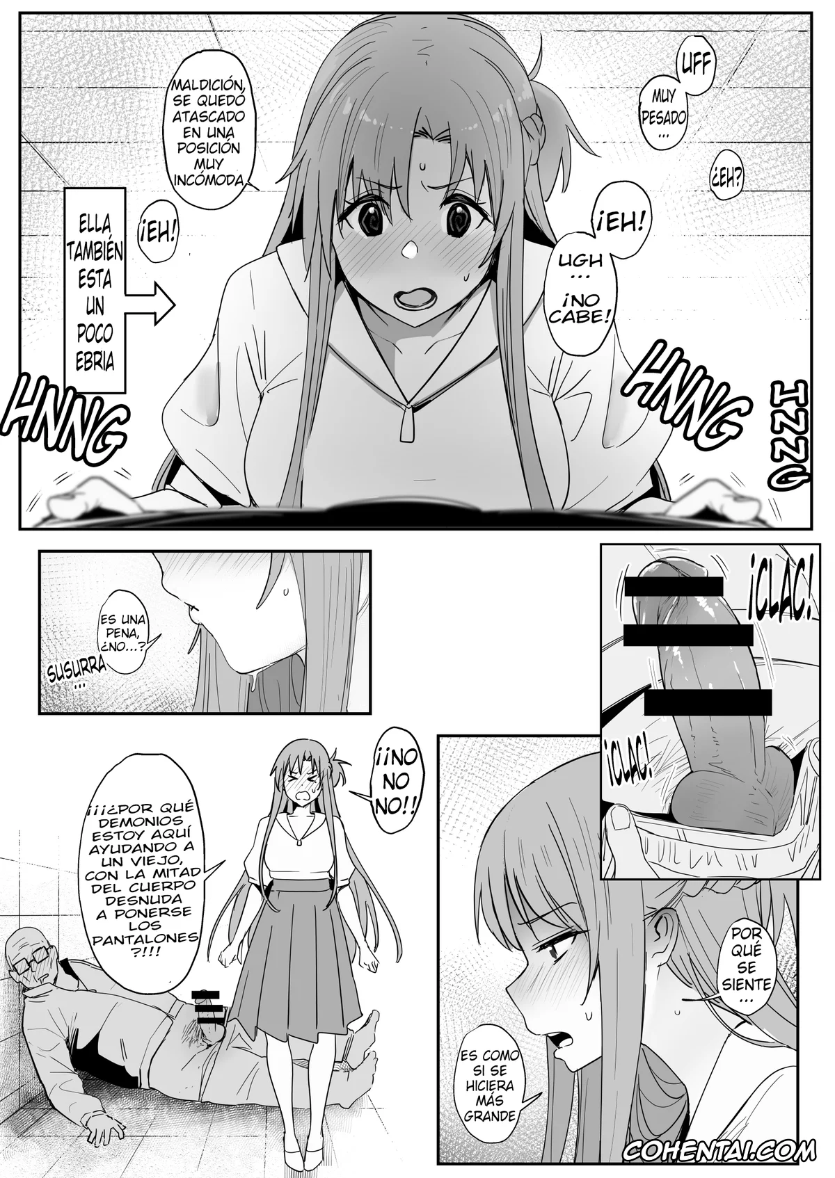 Sword Art Online porno, Asuna Yuuki porno, Asuna SP (Sword Art Online), pagina 8