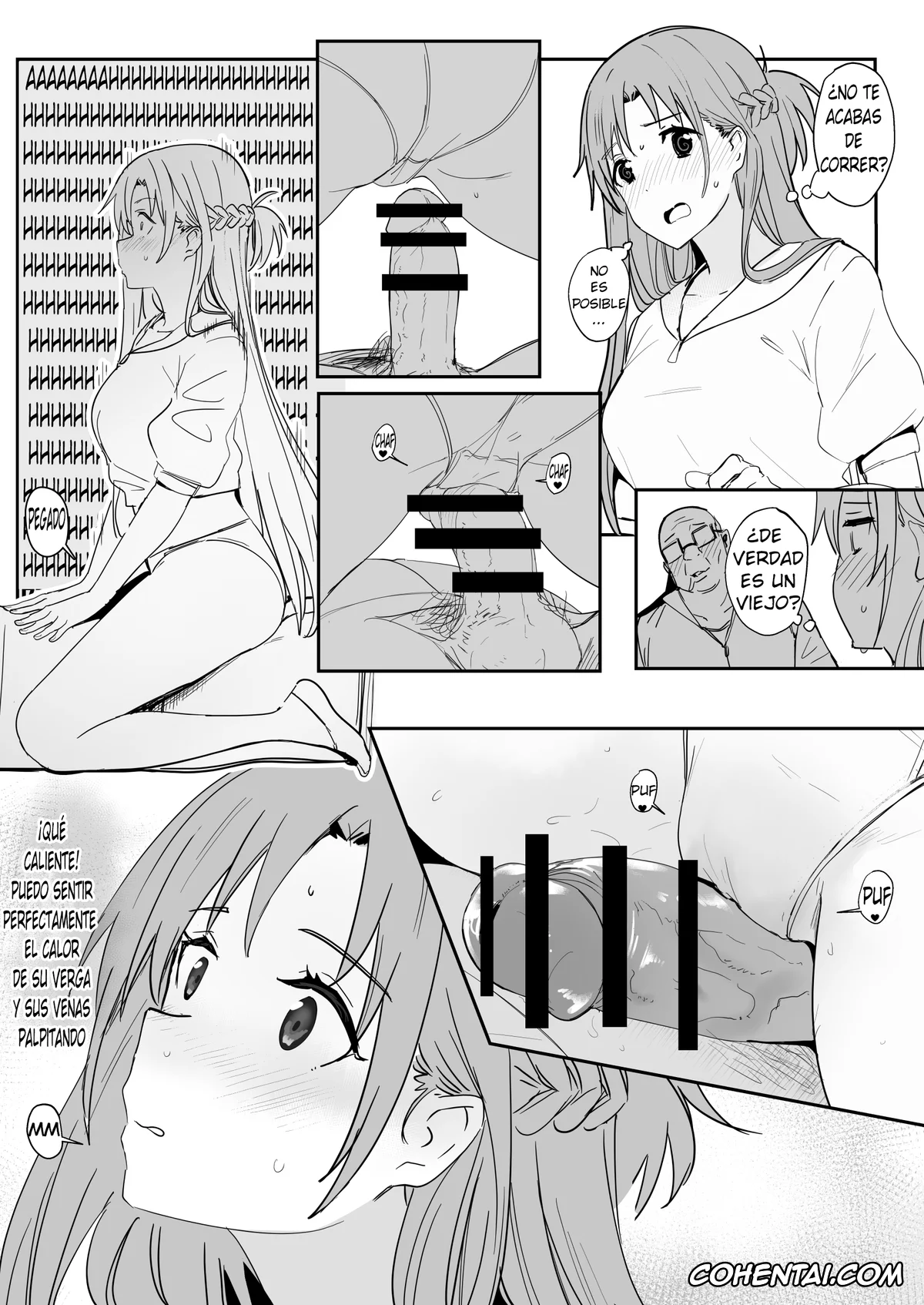 Sword Art Online hentai, Asuna Yuuki hentai, Asuna SP (Sword Art Online), pagina 18