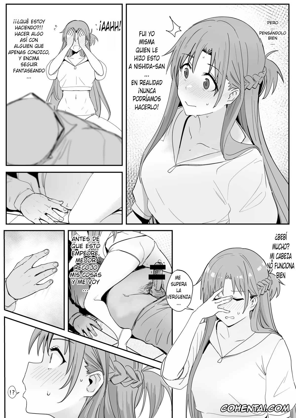 Sword Art Online porno, Asuna Yuuki porno, Asuna SP (Sword Art Online), pagina 20