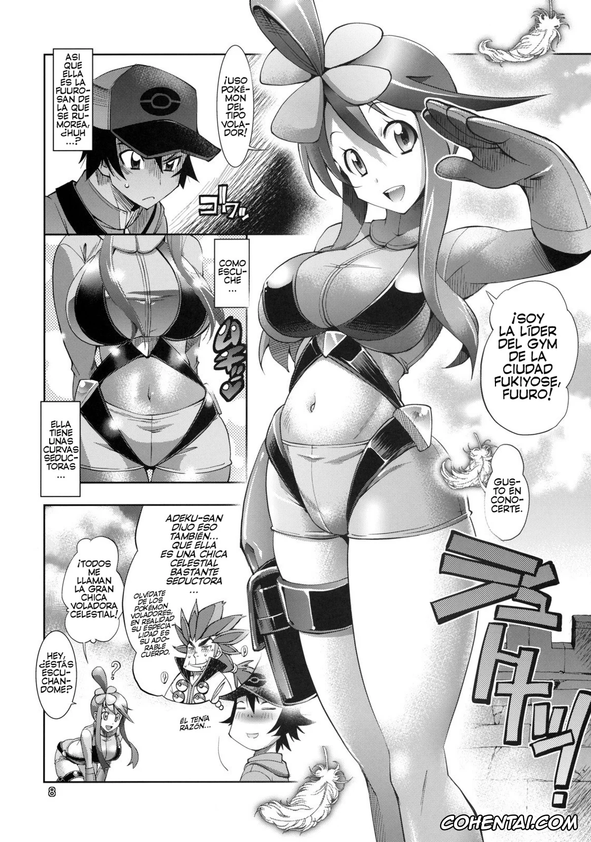 Pokemon | Pocket Monsters hentai, Skyla hentai, Fuuro Ningen Houdan (Pokémon Black and White), pagina 6