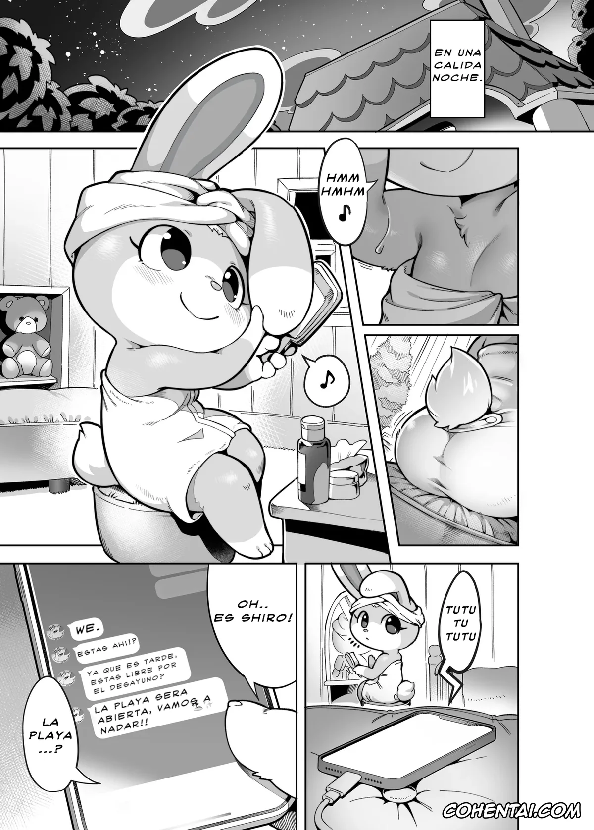 Animal Crossing xxx, Sasha xxx, Shino xxx, Umi to Ieba Aoharu yori Aokan desho (Animal Crossing), pagina 4