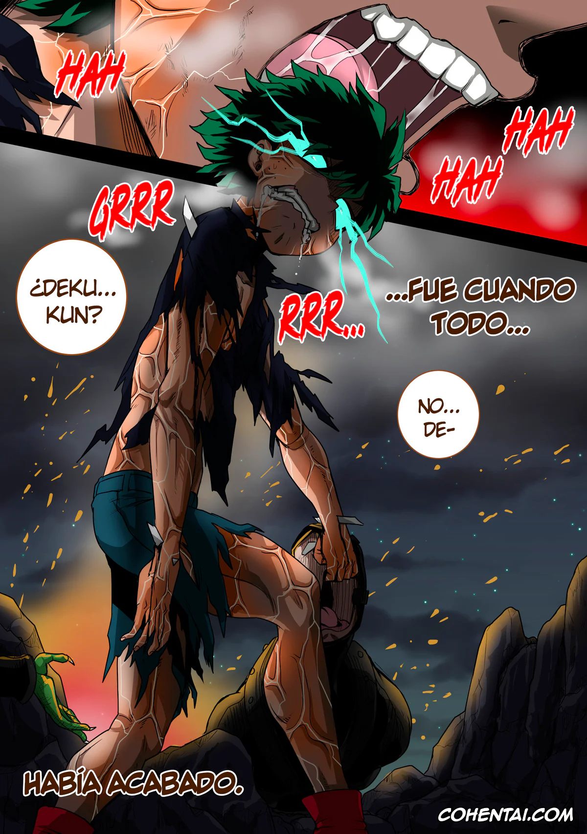 My Hero Academia | Boku No Hero Academia xxx, Izuku Midoriya xxx, Mina Ashido xxx, Ochako Uraraka xxx, Tsuyu Asui xxx, Boku no Harem Academia Ch. 8: Kanojo-tachi no Kesshin (kouhen) (Boku no Hero Academia), pagina 10