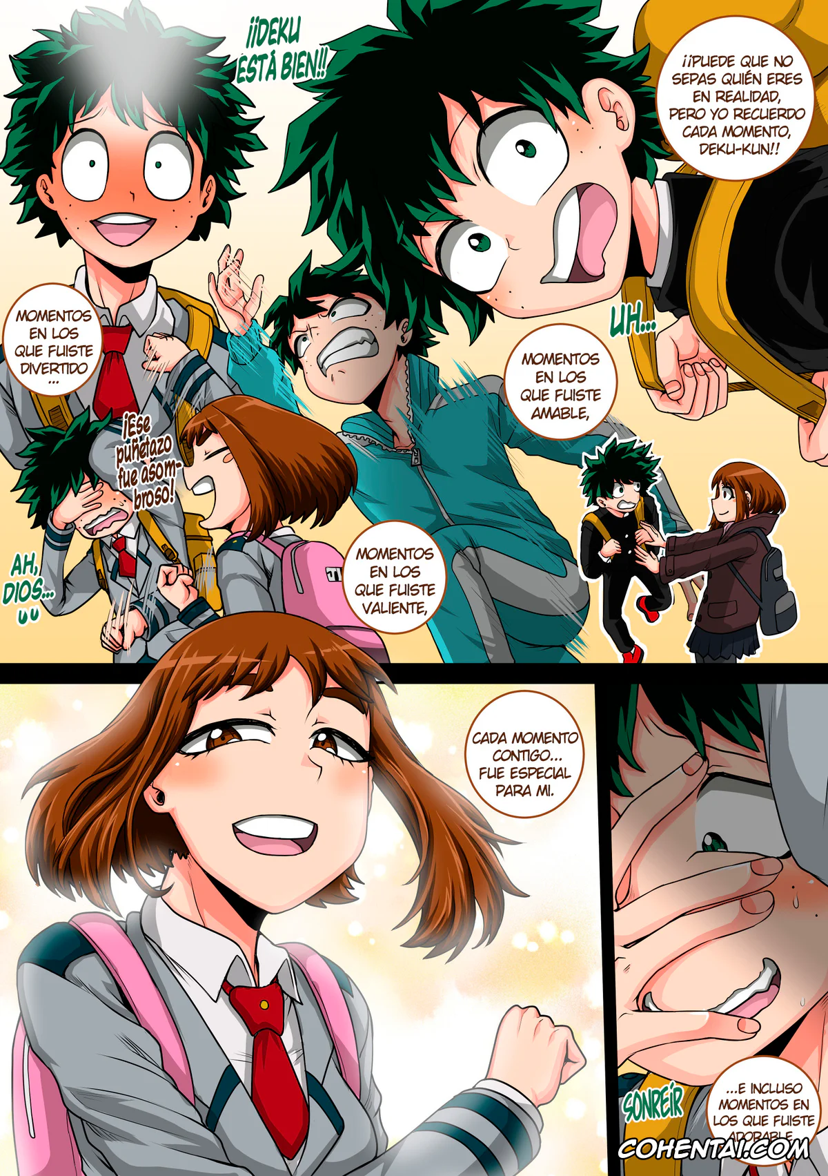 My Hero Academia | Boku No Hero Academia hentai, Izuku Midoriya hentai, Mina Ashido hentai, Ochako Uraraka hentai, Tsuyu Asui hentai, Boku no Harem Academia Ch. 8: Kanojo-tachi no Kesshin (kouhen) (Boku no Hero Academia), pagina 33