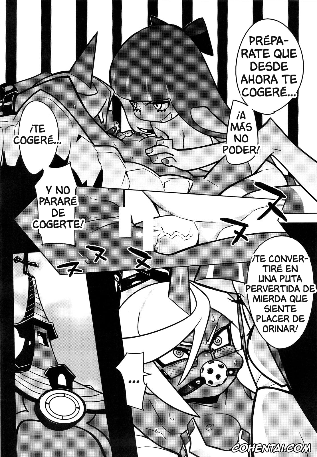 Panty & Stocking with Garterbelt xxx, Kneesocks Demon xxx, Panty Anarchy xxx, Scanty Demon xxx, Stocking Anarchy xxx, Oshioki! Demon Sisters (Panty & Stocking with Garterbelt), pagina 7
