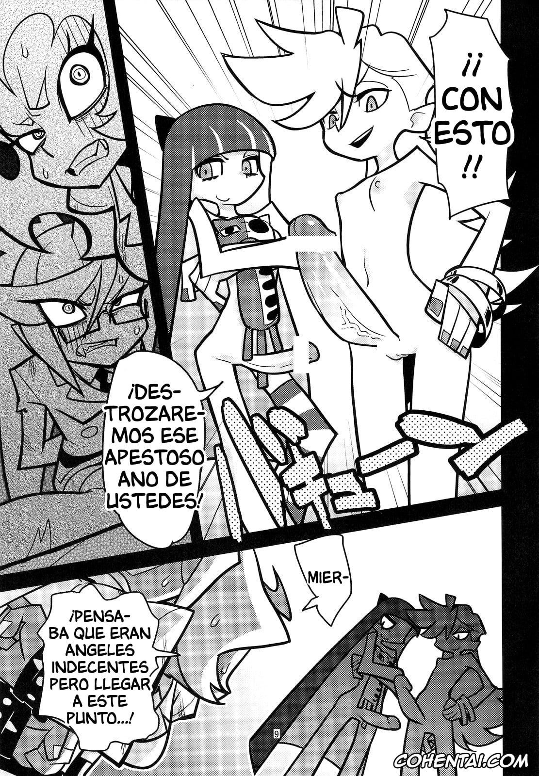 Panty & Stocking with Garterbelt xxx, Kneesocks Demon xxx, Panty Anarchy xxx, Scanty Demon xxx, Stocking Anarchy xxx, Oshioki! Demon Sisters (Panty & Stocking with Garterbelt), pagina 10