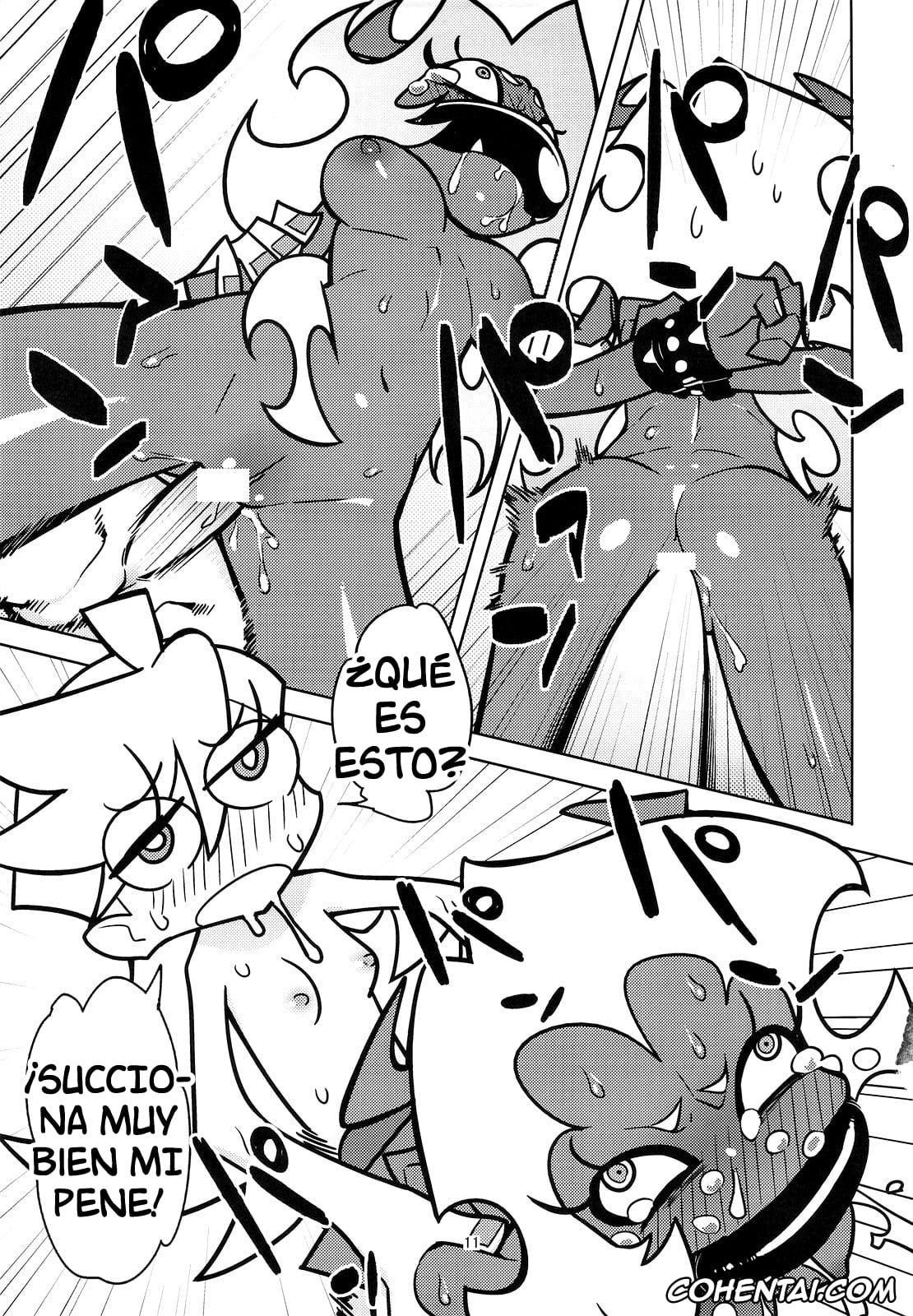Panty & Stocking with Garterbelt hentai, Kneesocks Demon hentai, Panty Anarchy hentai, Scanty Demon hentai, Stocking Anarchy hentai, Oshioki! Demon Sisters (Panty & Stocking with Garterbelt), pagina 12