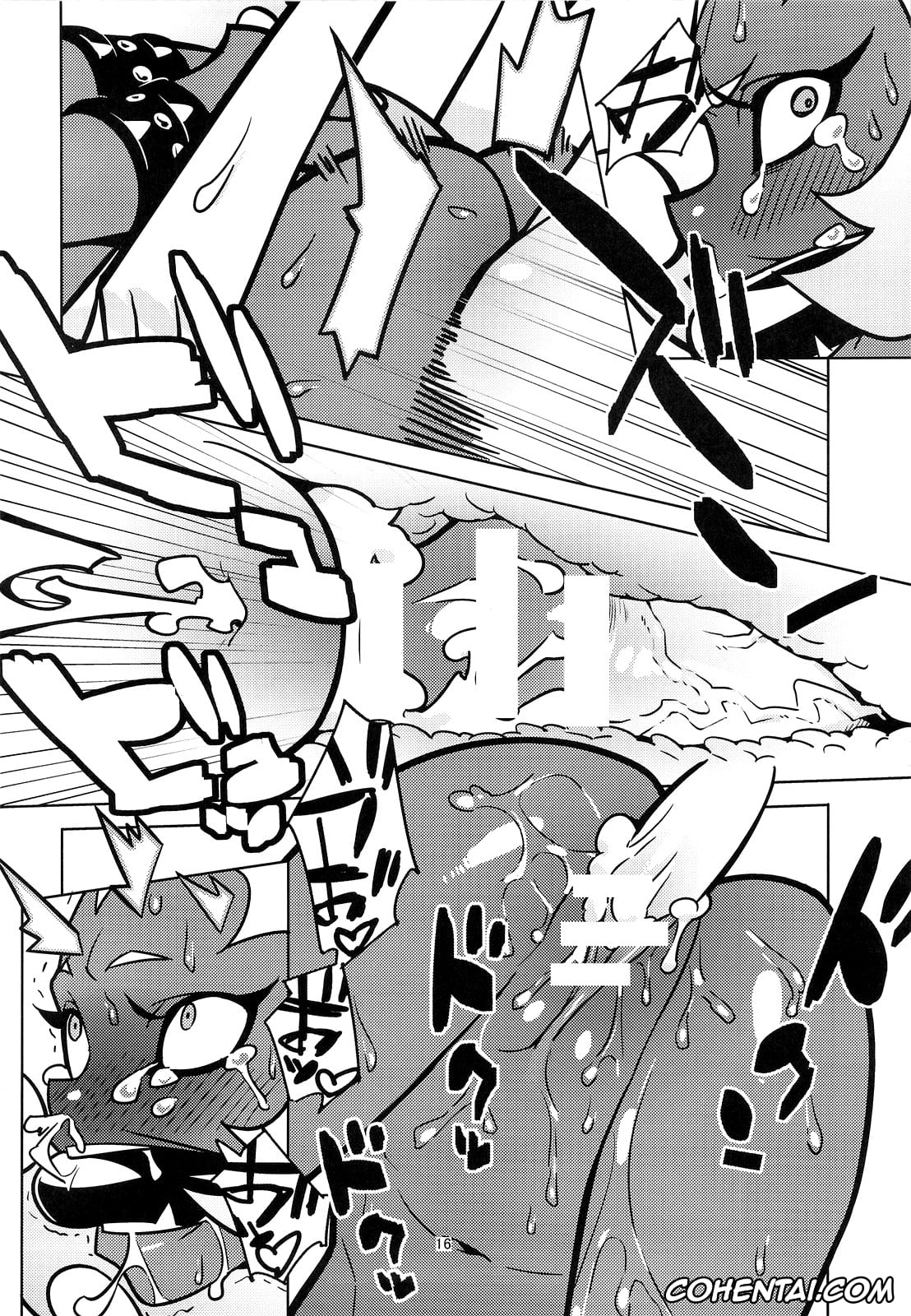 Panty & Stocking with Garterbelt porno, Kneesocks Demon porno, Panty Anarchy porno, Scanty Demon porno, Stocking Anarchy porno, Oshioki! Demon Sisters (Panty & Stocking with Garterbelt), pagina 17