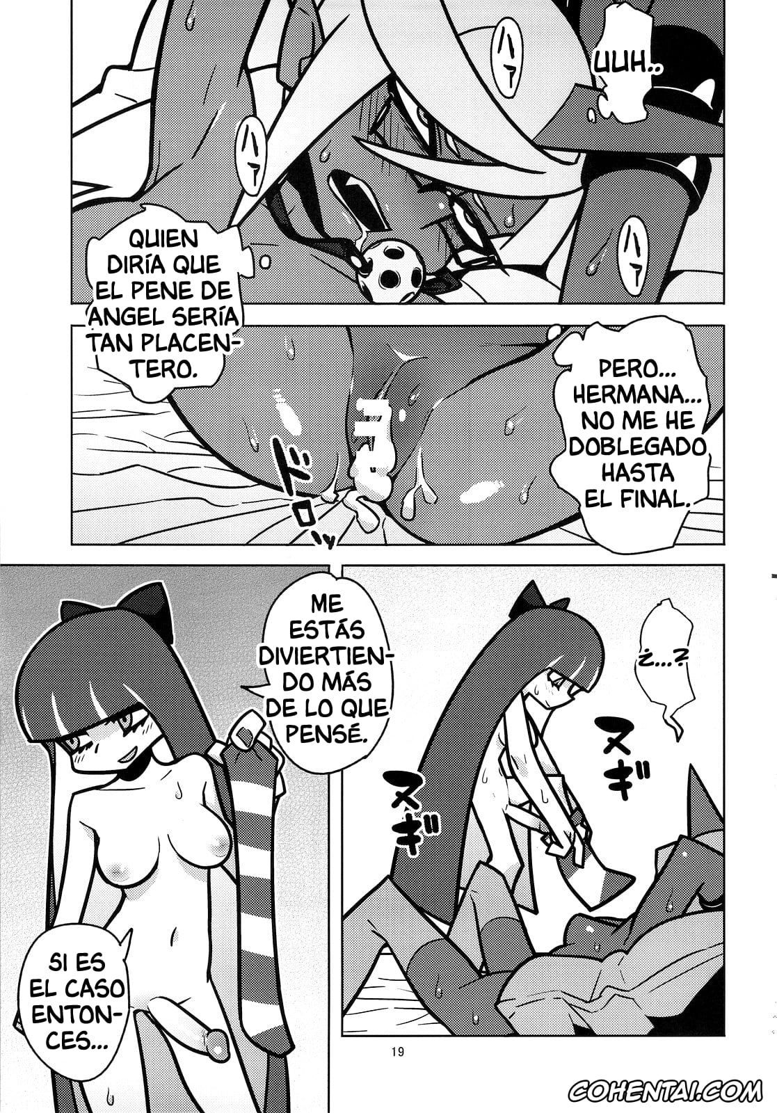 Panty & Stocking with Garterbelt porno, Kneesocks Demon porno, Panty Anarchy porno, Scanty Demon porno, Stocking Anarchy porno, Oshioki! Demon Sisters (Panty & Stocking with Garterbelt), pagina 20