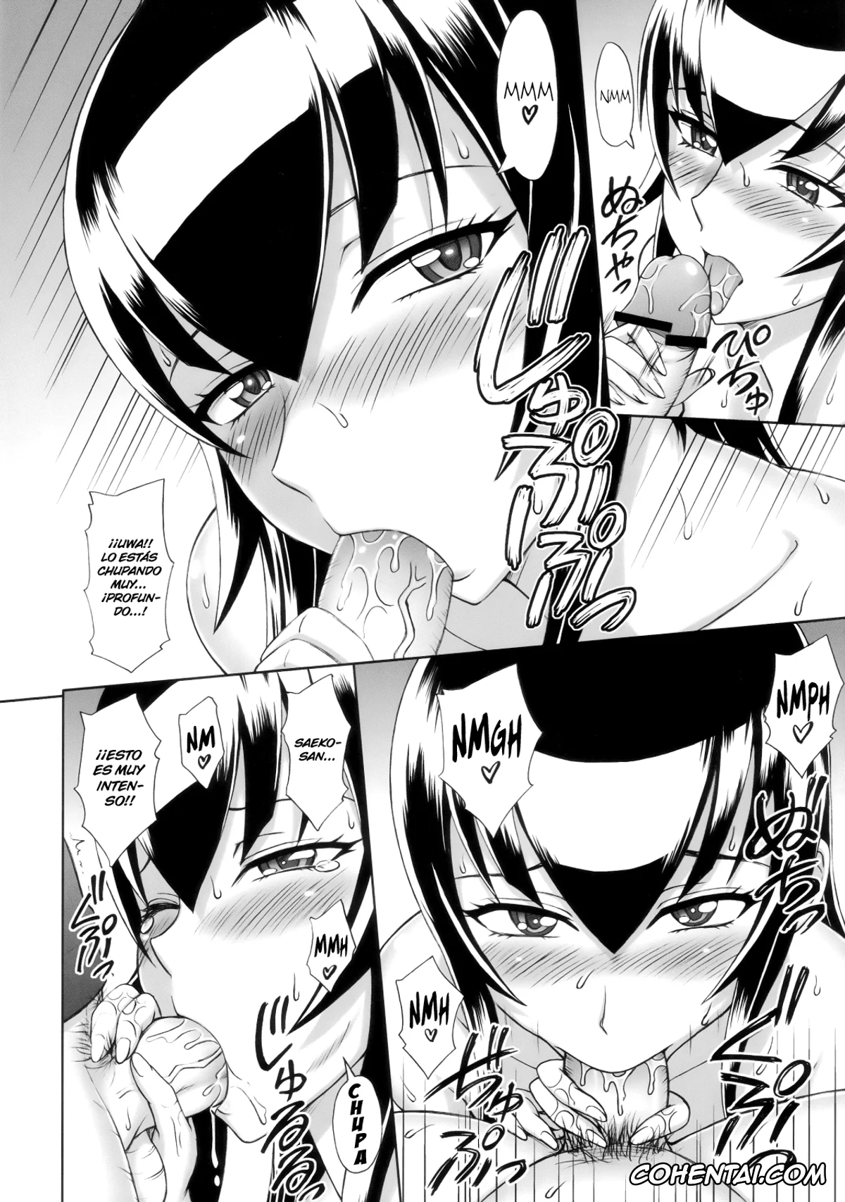 Highschool Of The Dead xxx, Saeko Busujima xxx, Takashi Komuro xxx, Saeko no Shitatari (Highschool of the Dead), pagina 7