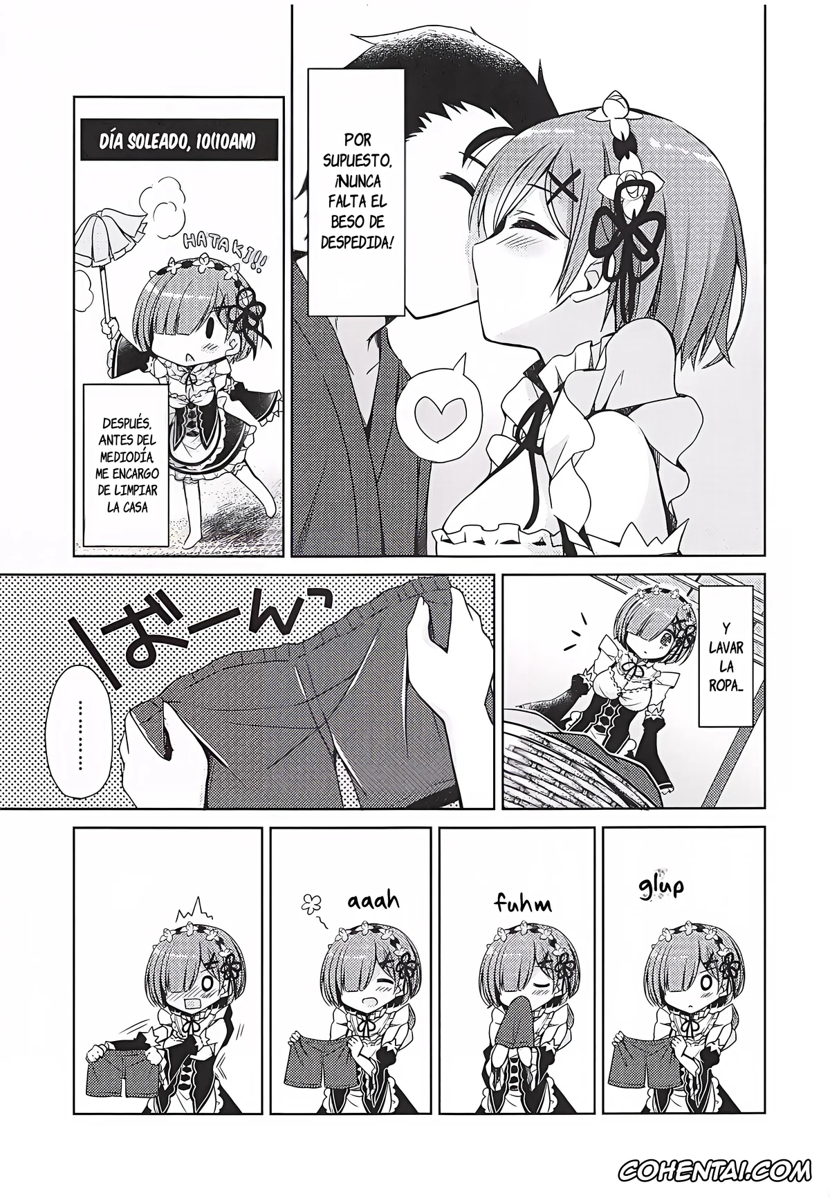 Re:Zero kara Hajimeru Isekai Seikatsu hentai, Rem hentai, Subaru Natsuki hentai, Natsuki Rem no Shinkon Seikatsu 24-ji (Re:Zero kara Hajimeru Isekai Seikatsu), pagina 6