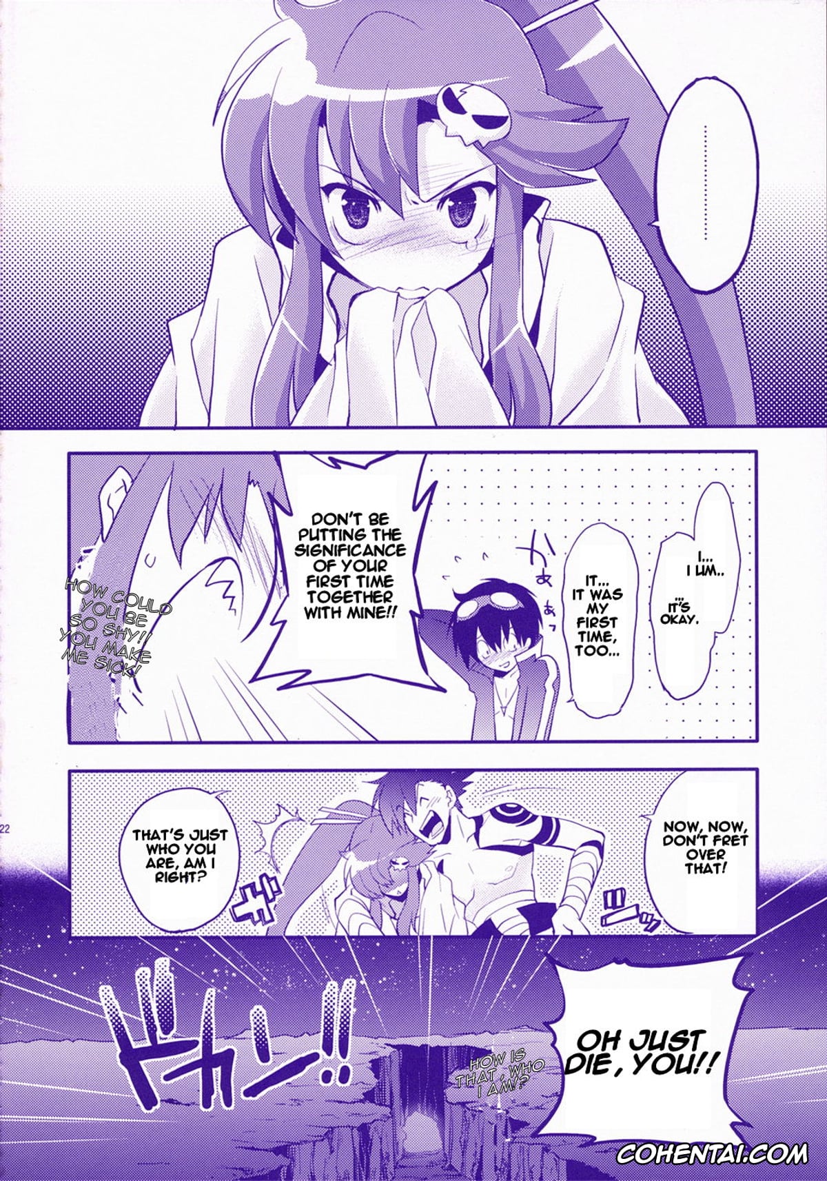 Tengen Toppa Gurren Lagann hentai, Kamina hentai, Simon hentai, Yoko Ritona | Yoko Littner hentai, Red Hot! (Tengen Toppa Gurren Lagann), pagina 21