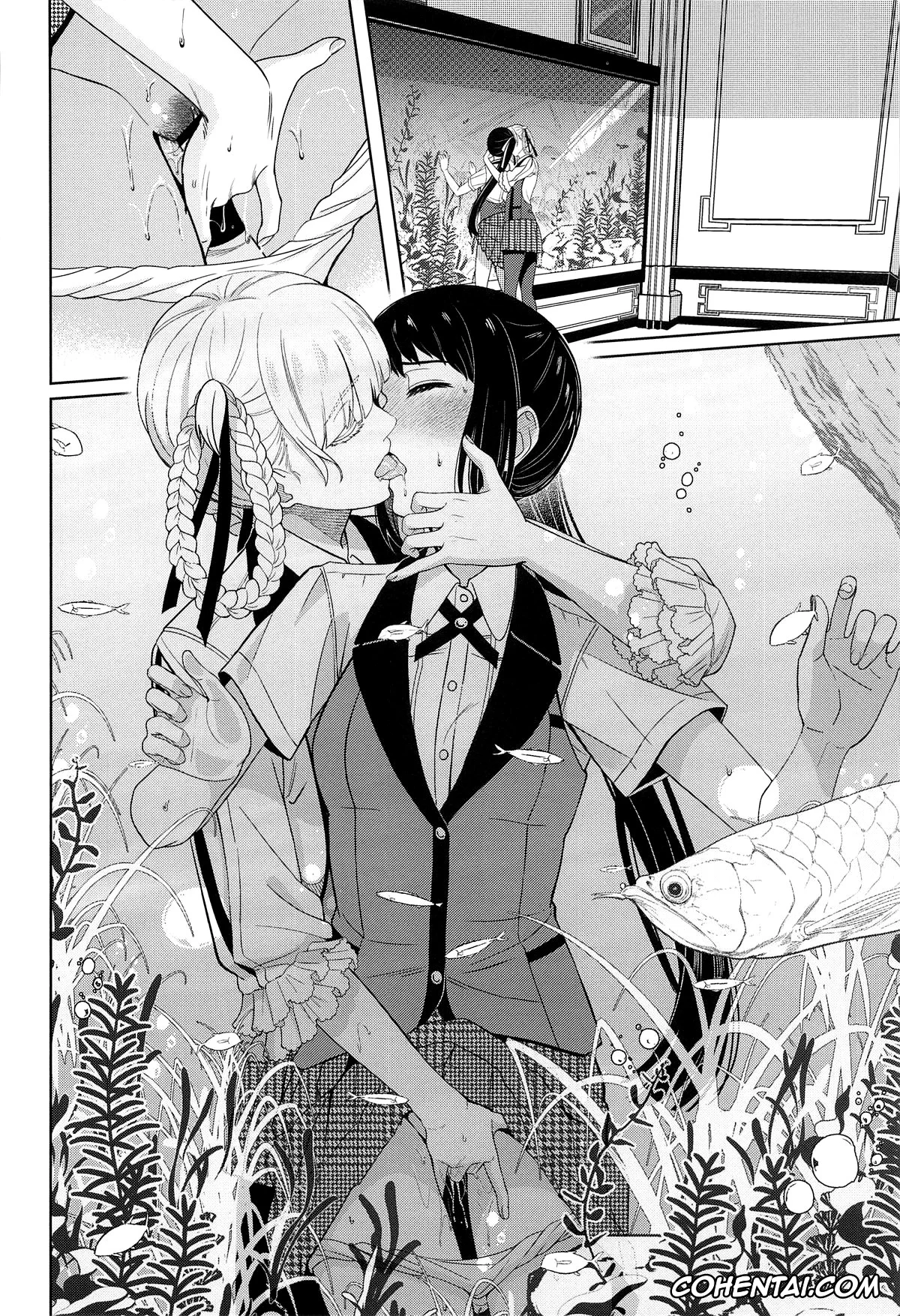 Kakegurui hentai, Kirari Momobami hentai, Sayaka Igarashi hentai, FOCUS (Kakegurui), pagina 3