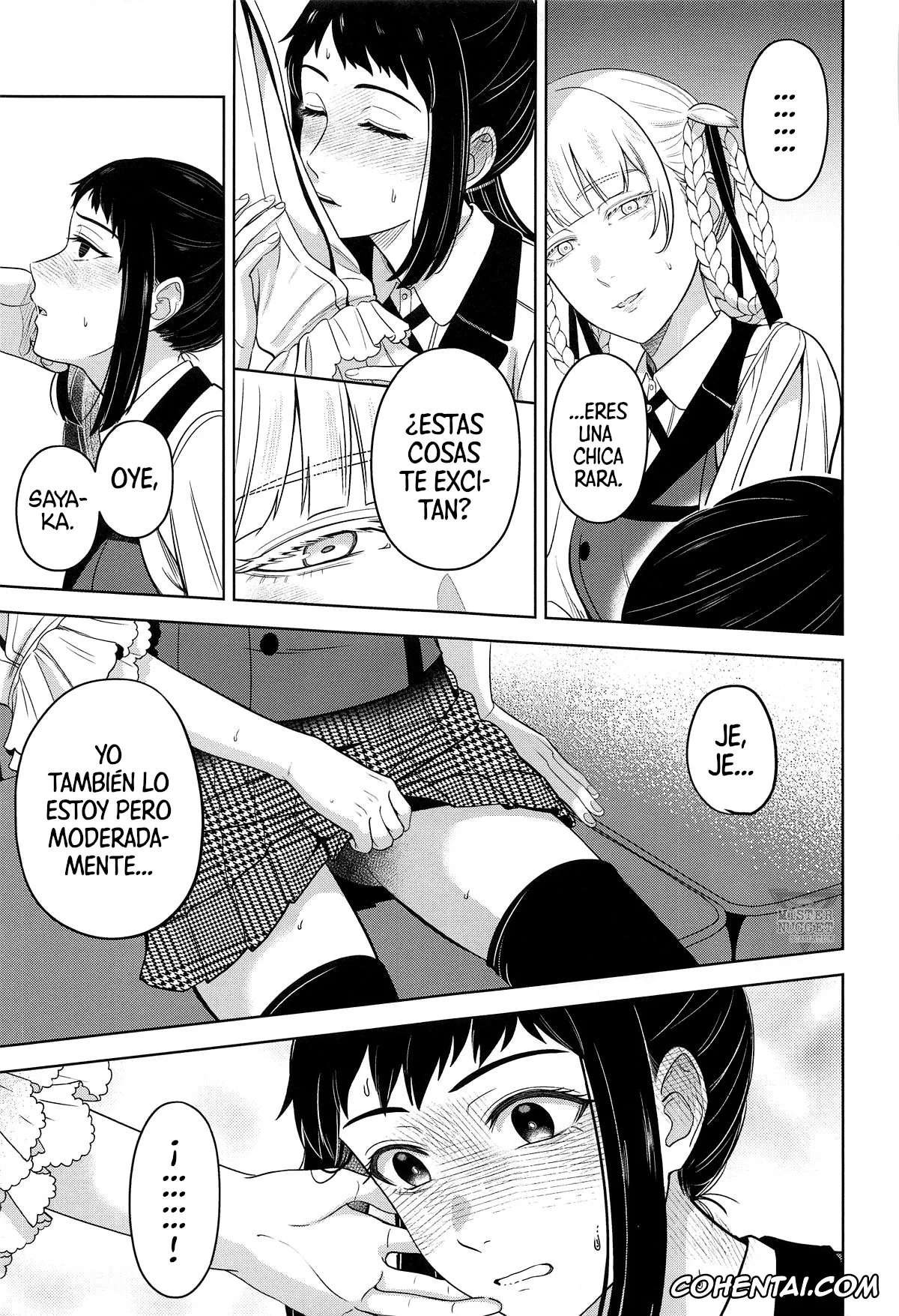 Kakegurui hentai, Kirari Momobami hentai, Sayaka Igarashi hentai, FOCUS (Kakegurui), pagina 6