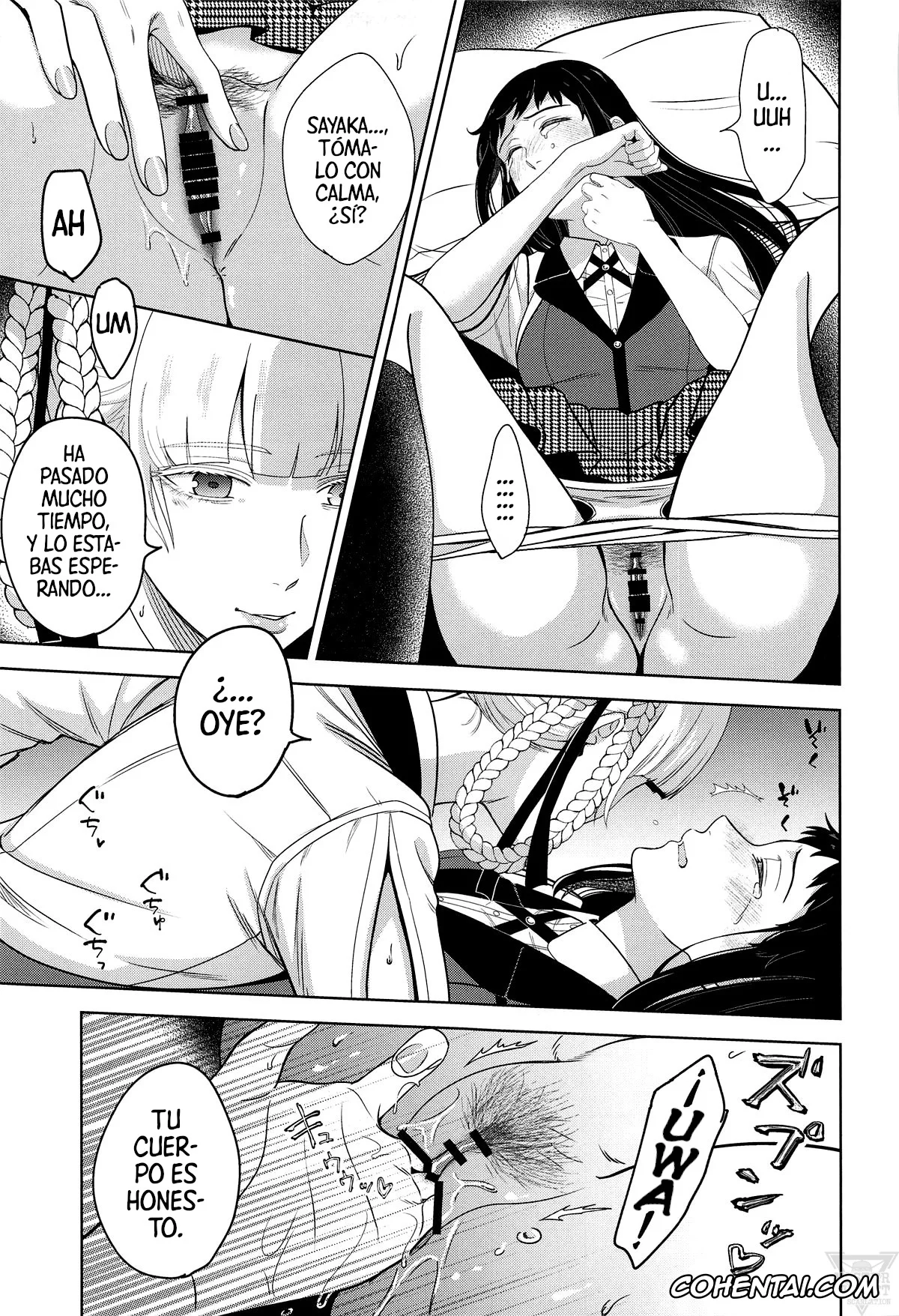 Kakegurui hentai, Kirari Momobami hentai, Sayaka Igarashi hentai, FOCUS (Kakegurui), pagina 12