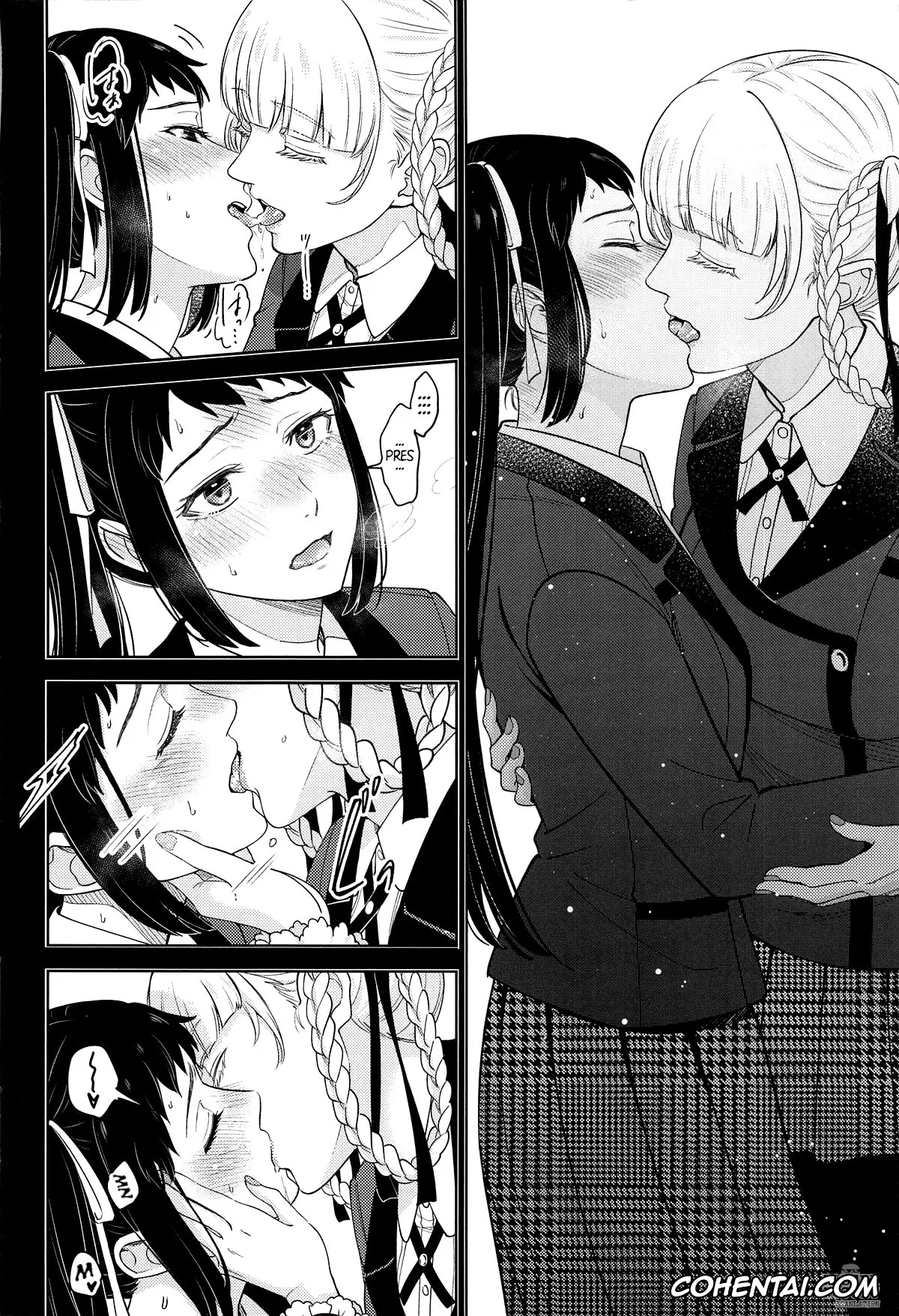 Kakegurui porno, Kirari Momobami porno, Sayaka Igarashi porno, FOCUS (Kakegurui), pagina 23
