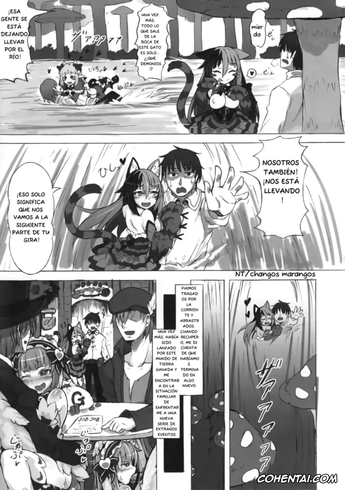 Alice In Wonderland hentai, Mamono Musume Zukan | Monster Girl Encyclopedia hentai, Cheshire Cat hentai, Mamono Musume Zukan Higai Houkoku ~Cheshire Neko no Oidemase Fushigi no Kuni~, pagina 12
