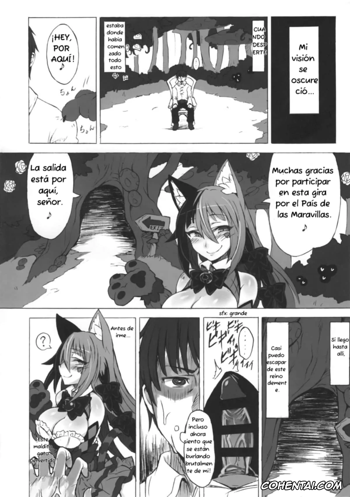 Alice In Wonderland porno, Mamono Musume Zukan | Monster Girl Encyclopedia porno, Cheshire Cat porno, Mamono Musume Zukan Higai Houkoku ~Cheshire Neko no Oidemase Fushigi no Kuni~, pagina 17
