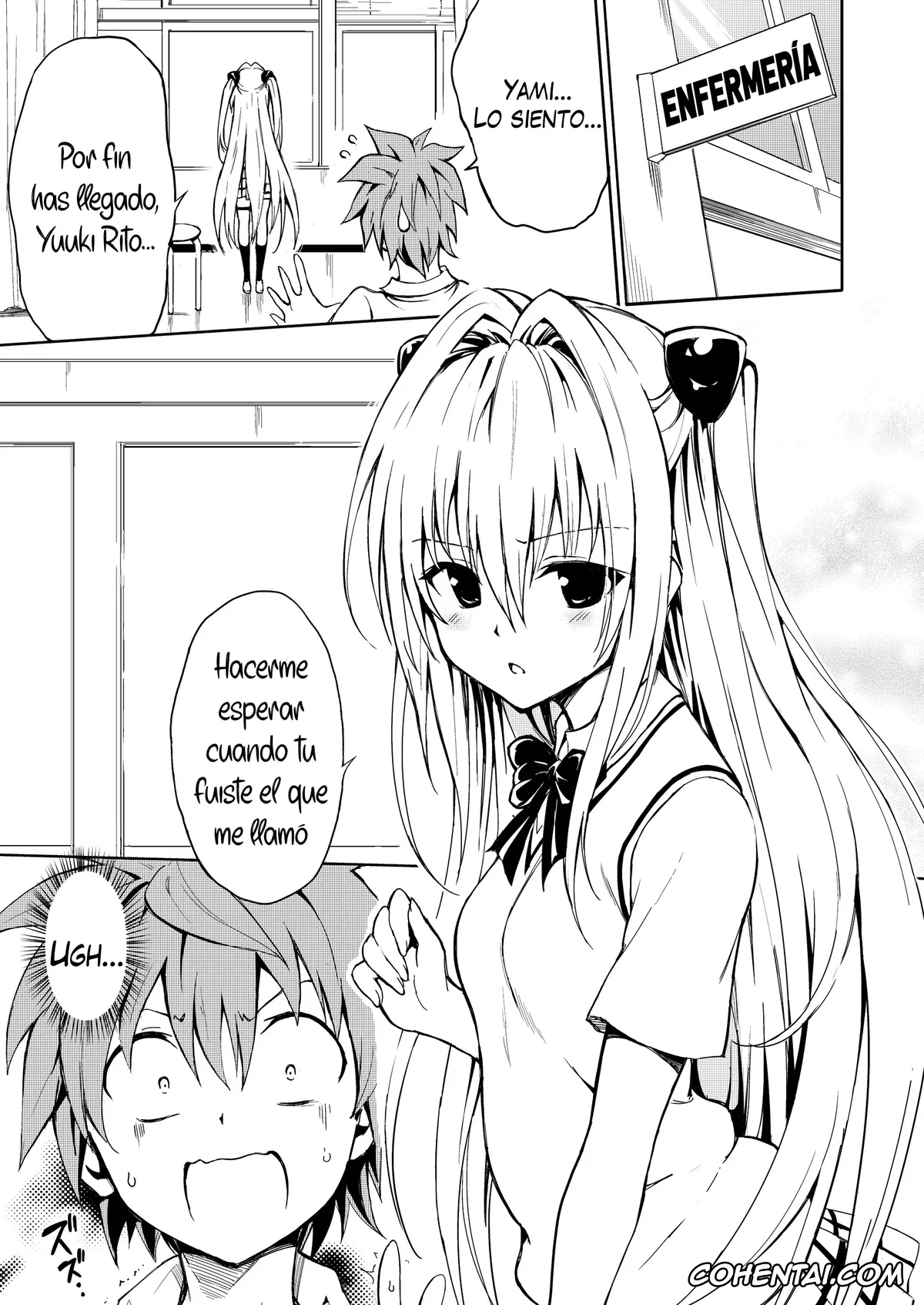 To Love-Ru hentai, Golden Darkness hentai, Nemesis hentai, Rito Yuuki hentai, Ecchii no wa Kirai desu ka? (To LOVE-Ru Darkness), pagina 3