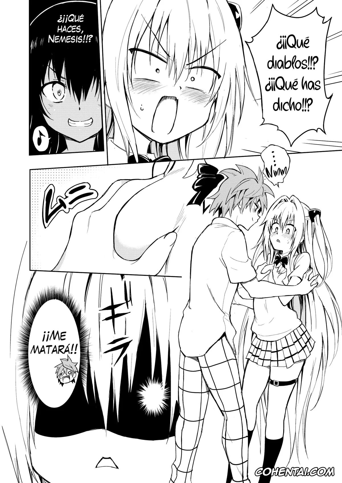 To Love-Ru hentai, Golden Darkness hentai, Nemesis hentai, Rito Yuuki hentai, Ecchii no wa Kirai desu ka? (To LOVE-Ru Darkness), pagina 6
