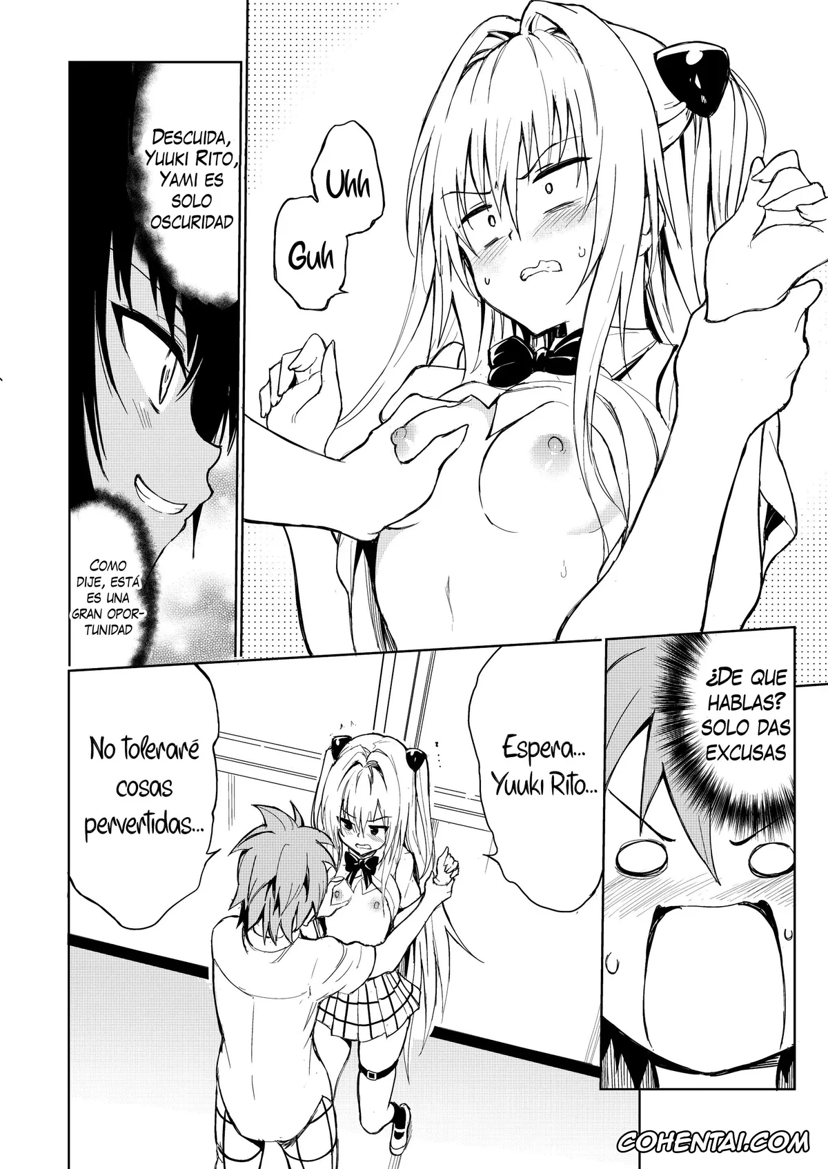 To Love-Ru porno, Golden Darkness porno, Nemesis porno, Rito Yuuki porno, Ecchii no wa Kirai desu ka? (To LOVE-Ru Darkness), pagina 8