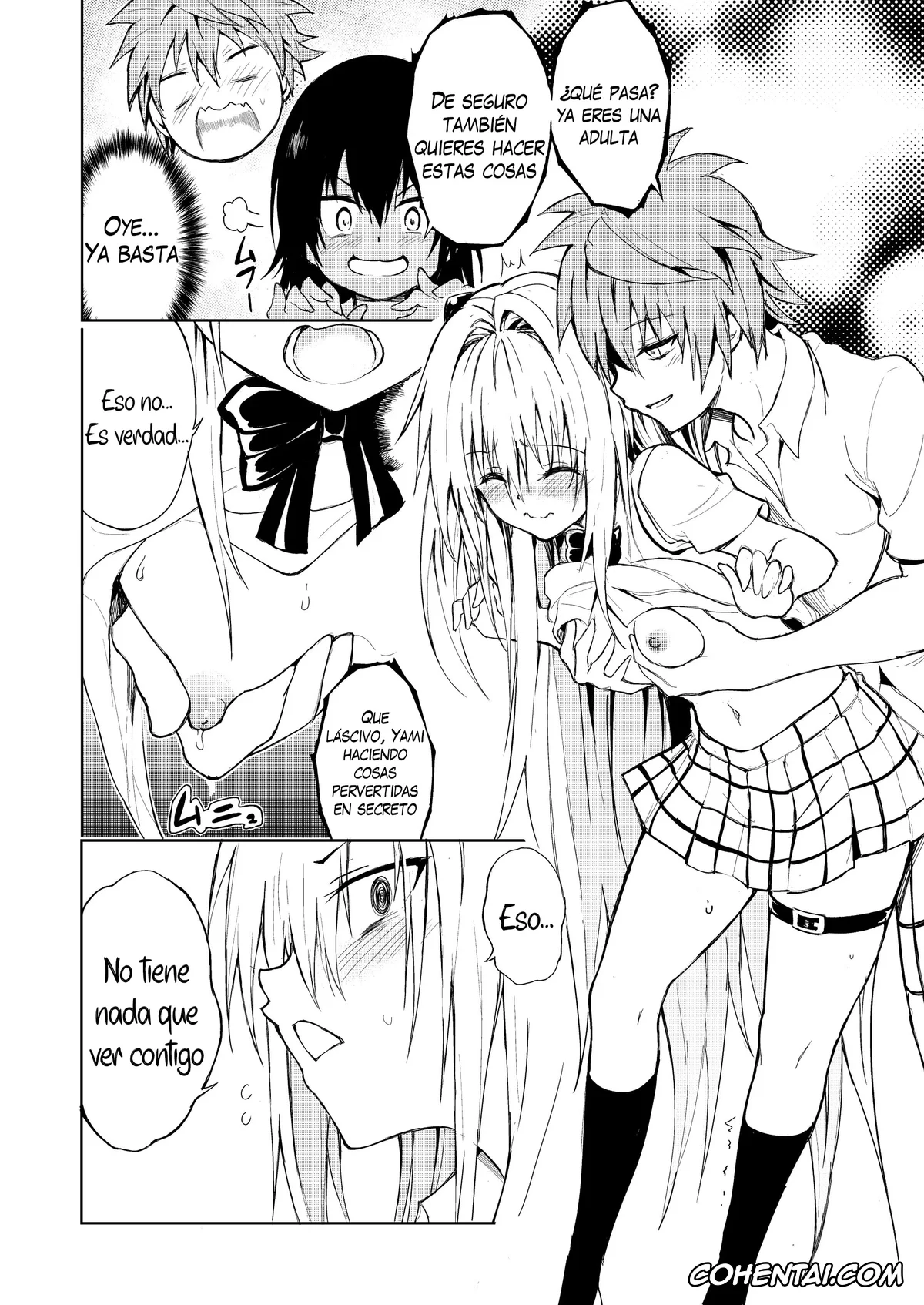 To Love-Ru hentai, Golden Darkness hentai, Nemesis hentai, Rito Yuuki hentai, Ecchii no wa Kirai desu ka? (To LOVE-Ru Darkness), pagina 12