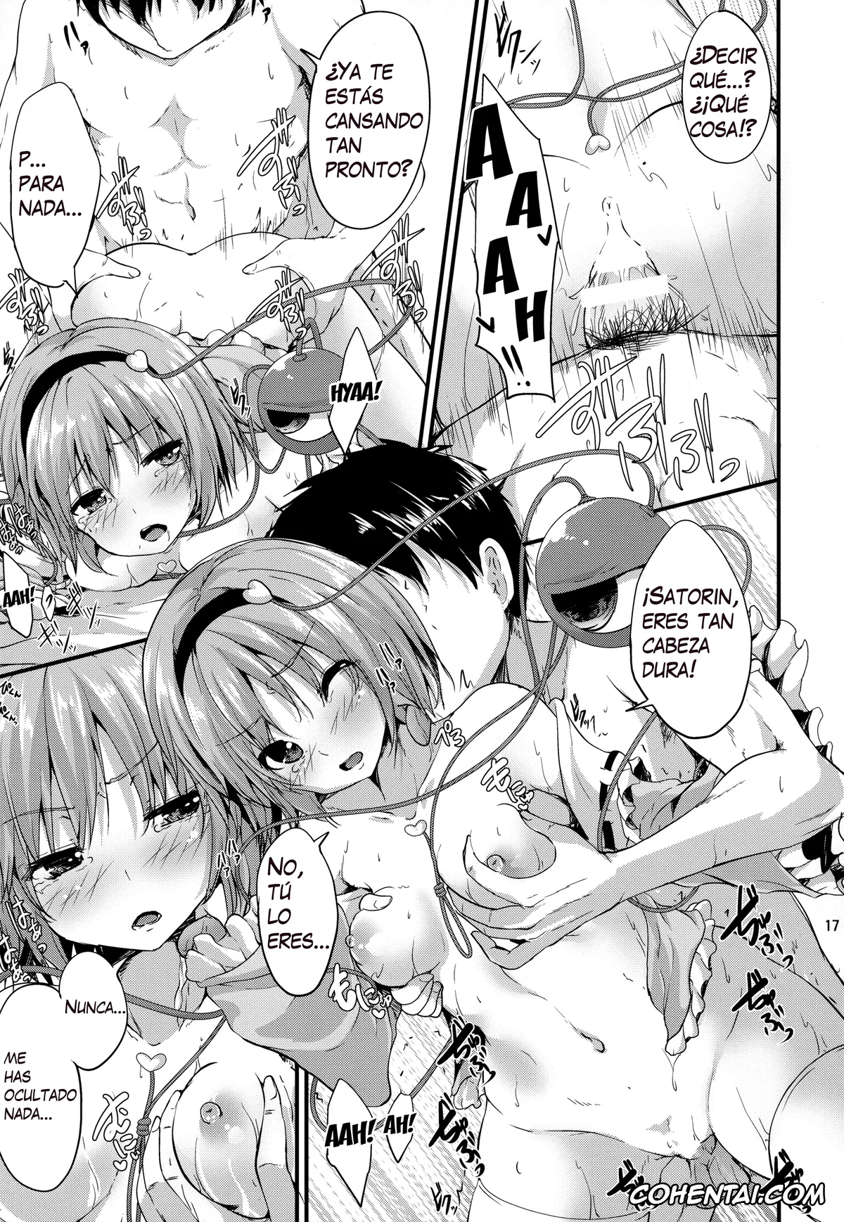 Touhou Project xxx, Satori Komeiji xxx, Kakushigoto (Touhou Project), pagina 16