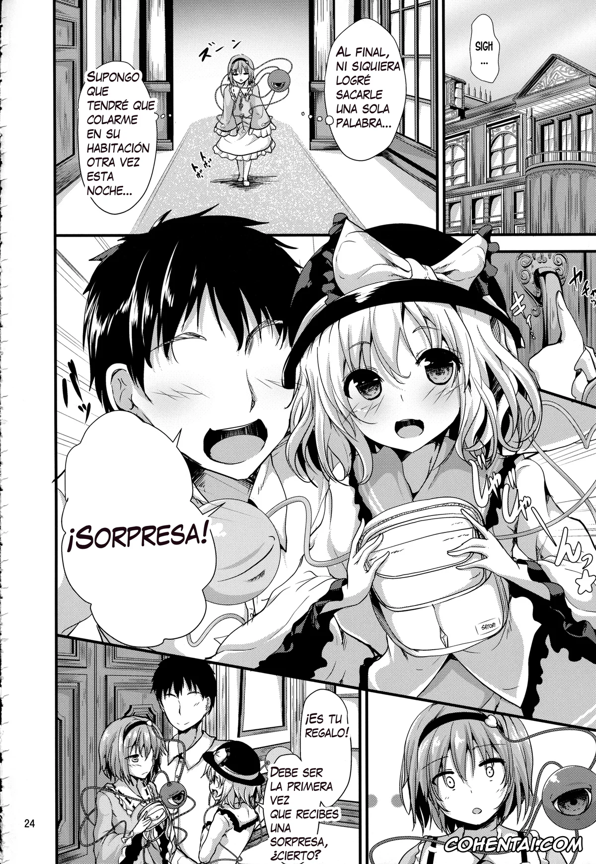 Touhou Project porno, Satori Komeiji porno, Kakushigoto (Touhou Project), pagina 23