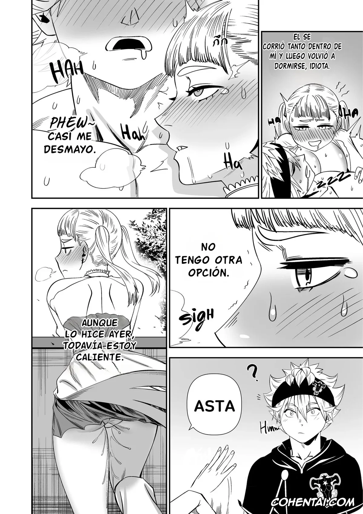 Black Clover hentai, Asta hentai, Noelle Silva hentai, Black CLover Doujin (Black Clover), pagina 12