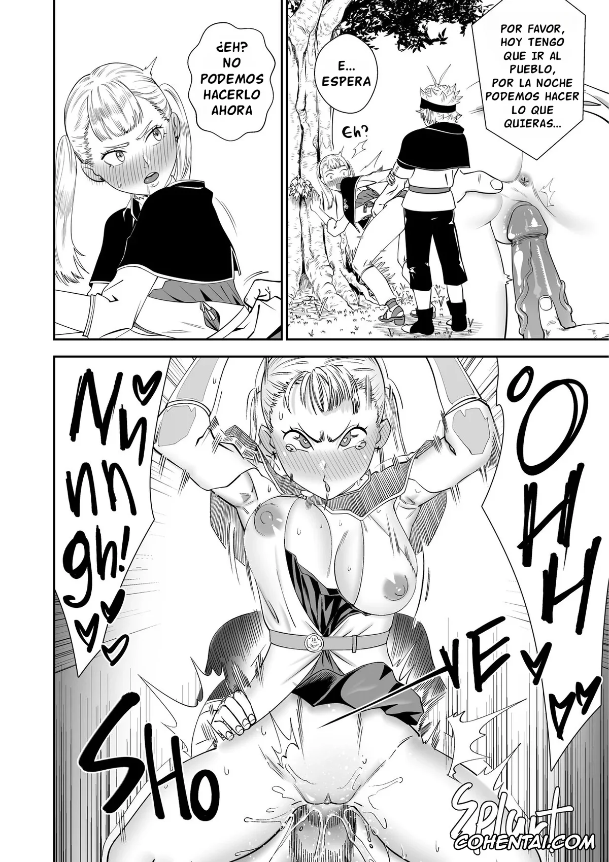 Black Clover xxx, Asta xxx, Noelle Silva xxx, Black CLover Doujin (Black Clover), pagina 22