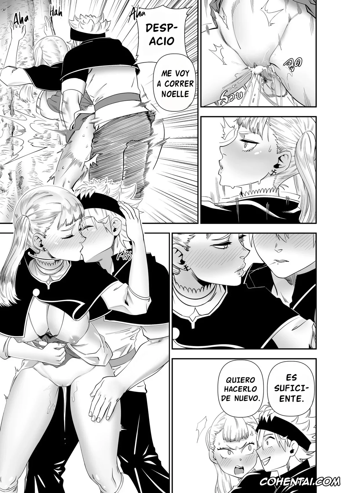 Black Clover porno, Asta porno, Noelle Silva porno, Black CLover Doujin (Black Clover), pagina 23