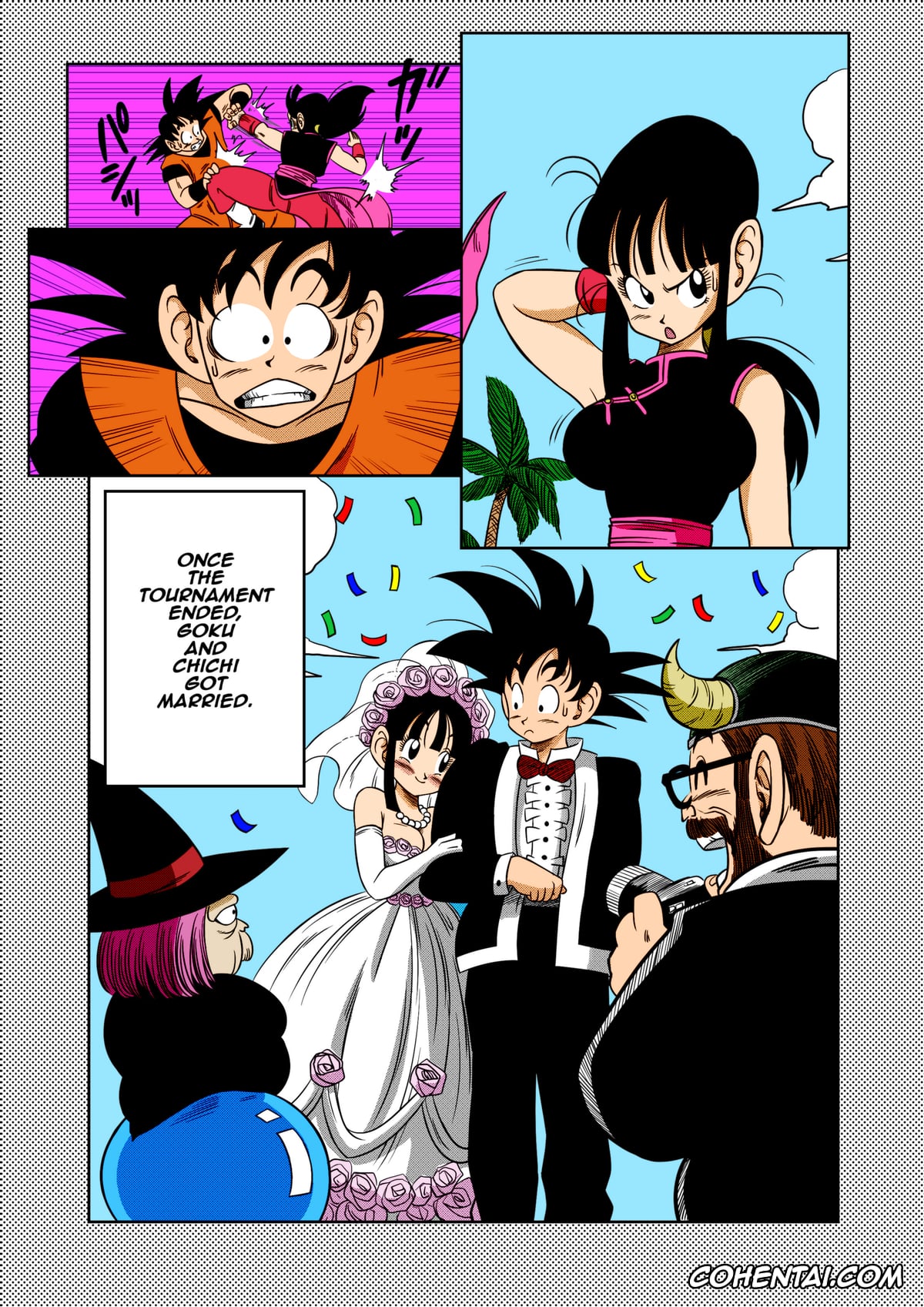 Dragon Ball porno, Chi Chi porno, Master Roshi porno, «An Ancient Tradition» – Young Wife Is Harassed! (Dragon Ball Z), pagina 2